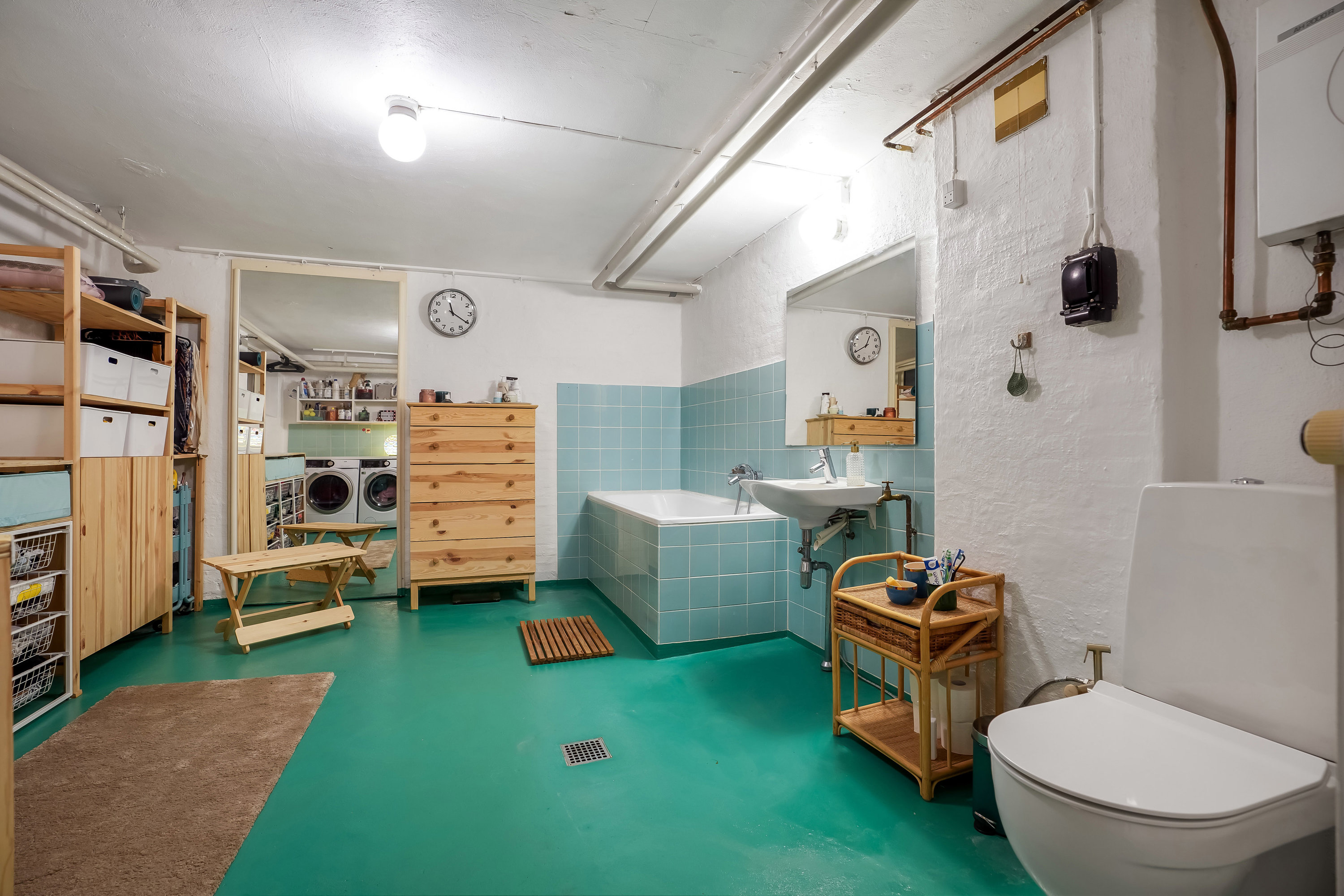 Fremhævet badeværelse billede i fuldskærmstilstand. Billede af Borchsvej 6, Bolbro, 5200 Odense V