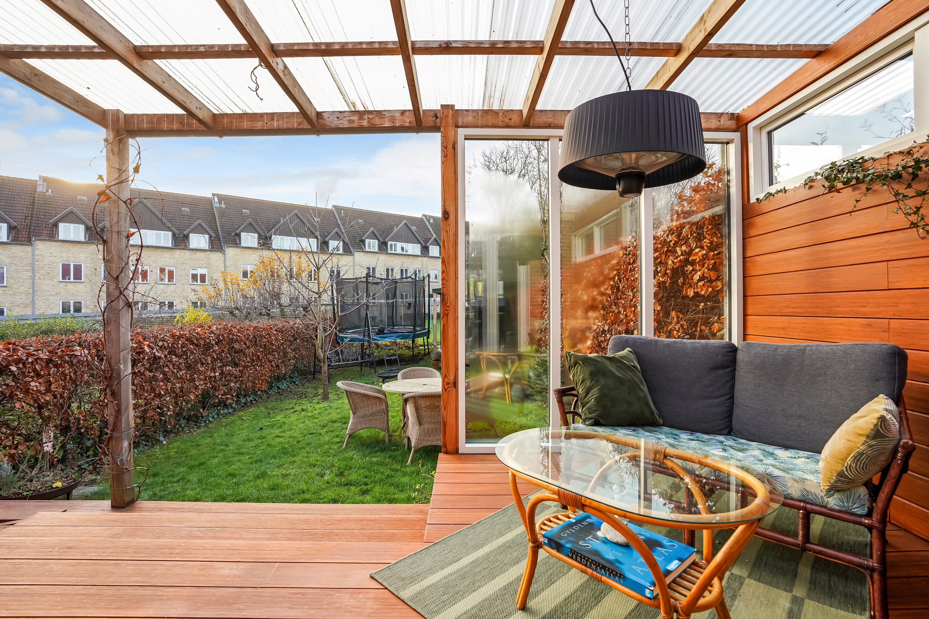 Fremhævet terrasse billede i fuldskærmstilstand. Billede af Borchsvej 6, Bolbro, 5200 Odense V