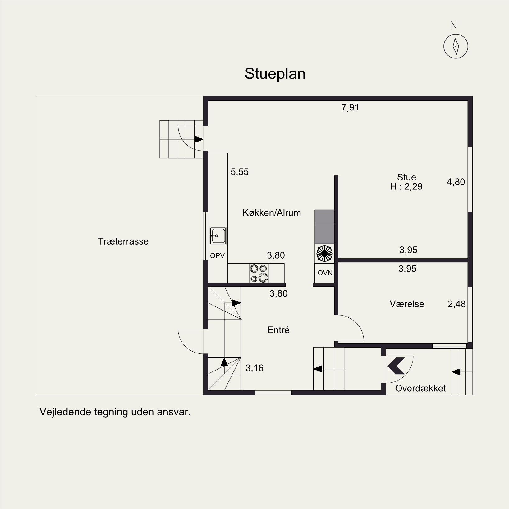 Plantegninger billede af Borgmestervej 73, 8700 Horsens