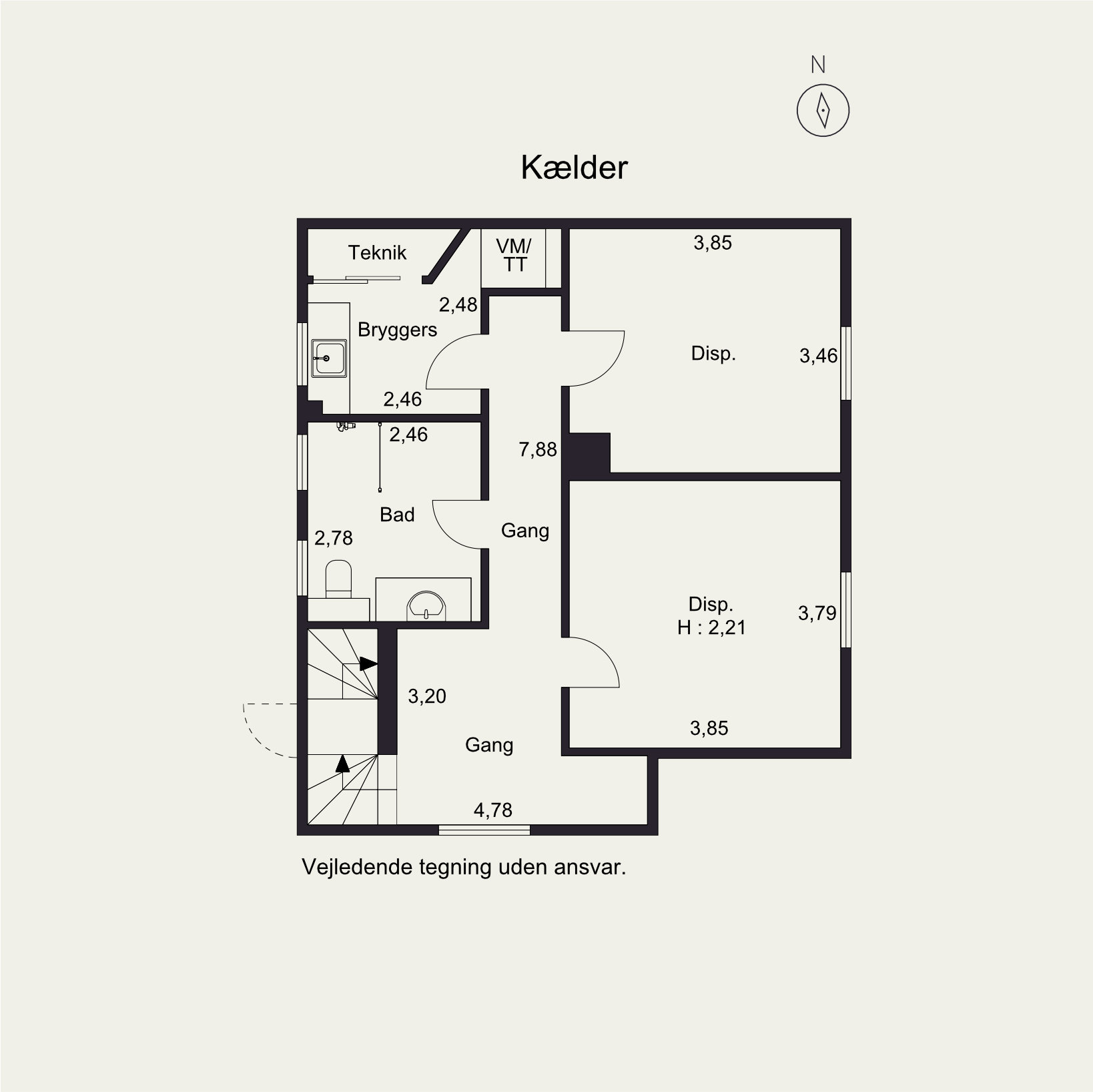 Plantegninger billede af Borgmestervej 73, 8700 Horsens