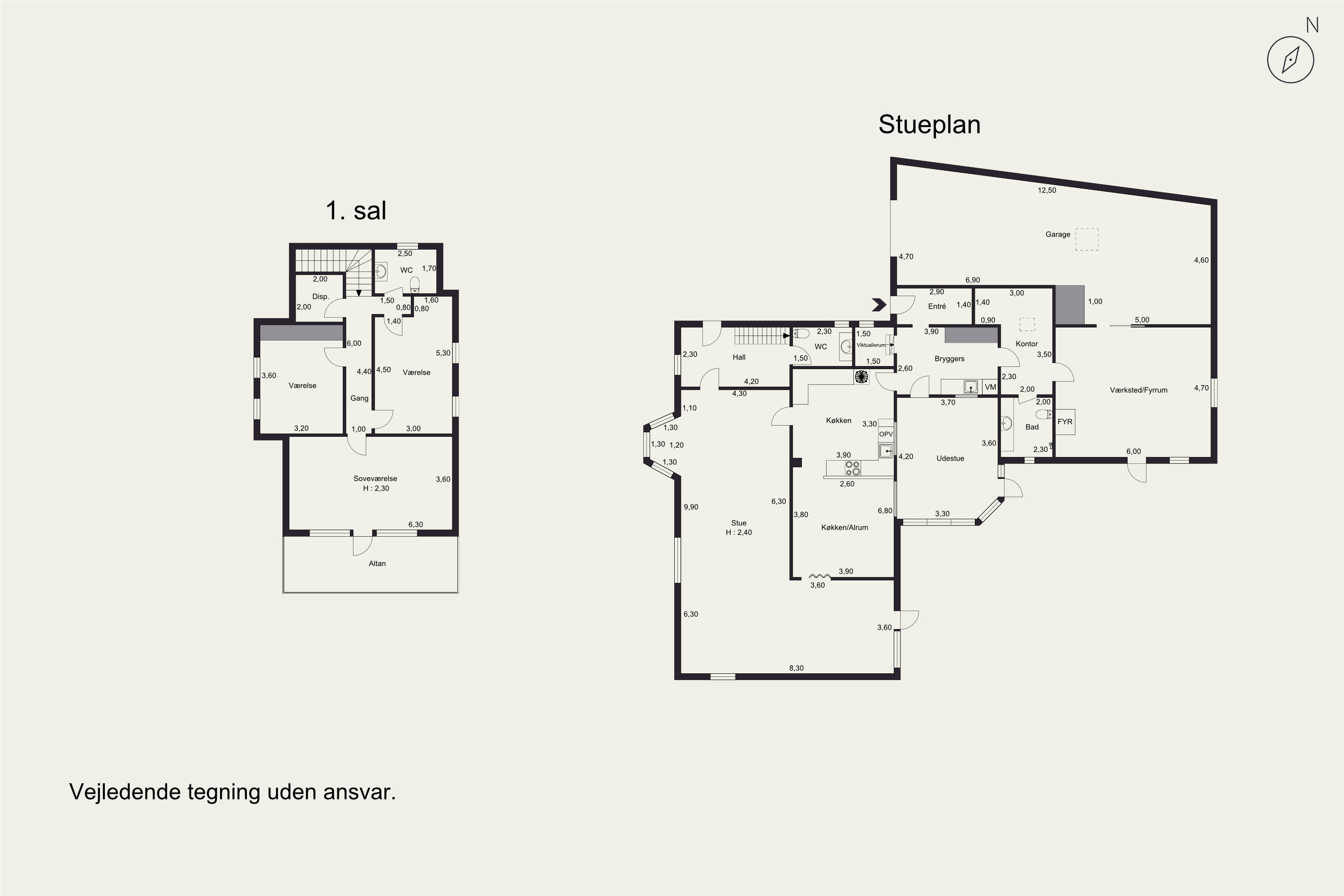 Plantegninger billede af Skodborg Søndergade 9, 6630 Rødding