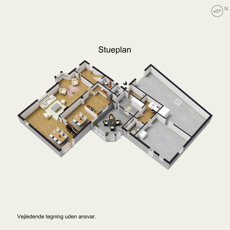 Plantegninger billede af Skodborg Søndergade 9, 6630 Rødding