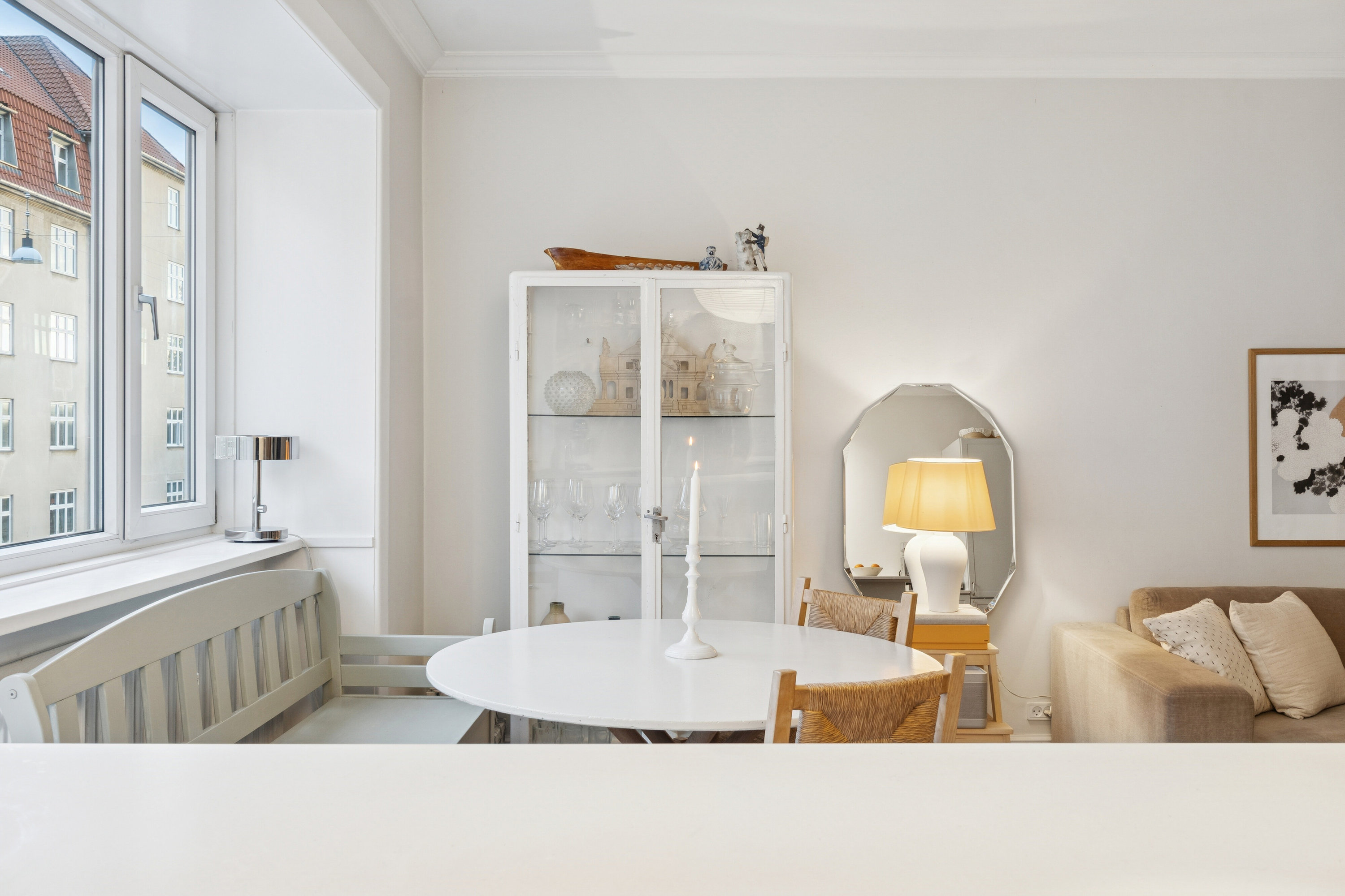 Fremhævet spisestue billede i fuldskærmstilstand. Billede af Østerdalsgade 3B, 1. tv., 2300 København S