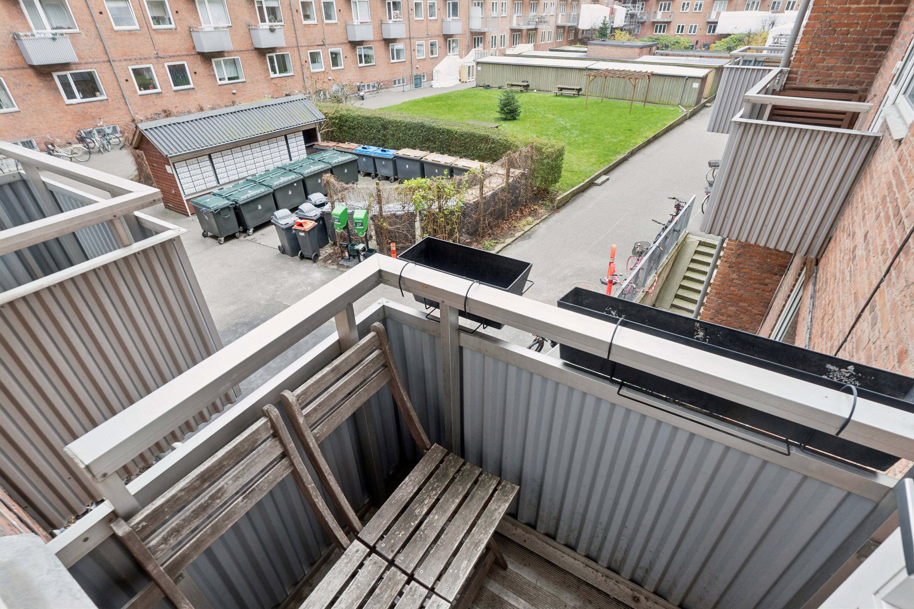 Fremhævet altan billede i fuldskærmstilstand. Billede af Østerdalsgade 3B, 1. tv., 2300 København S