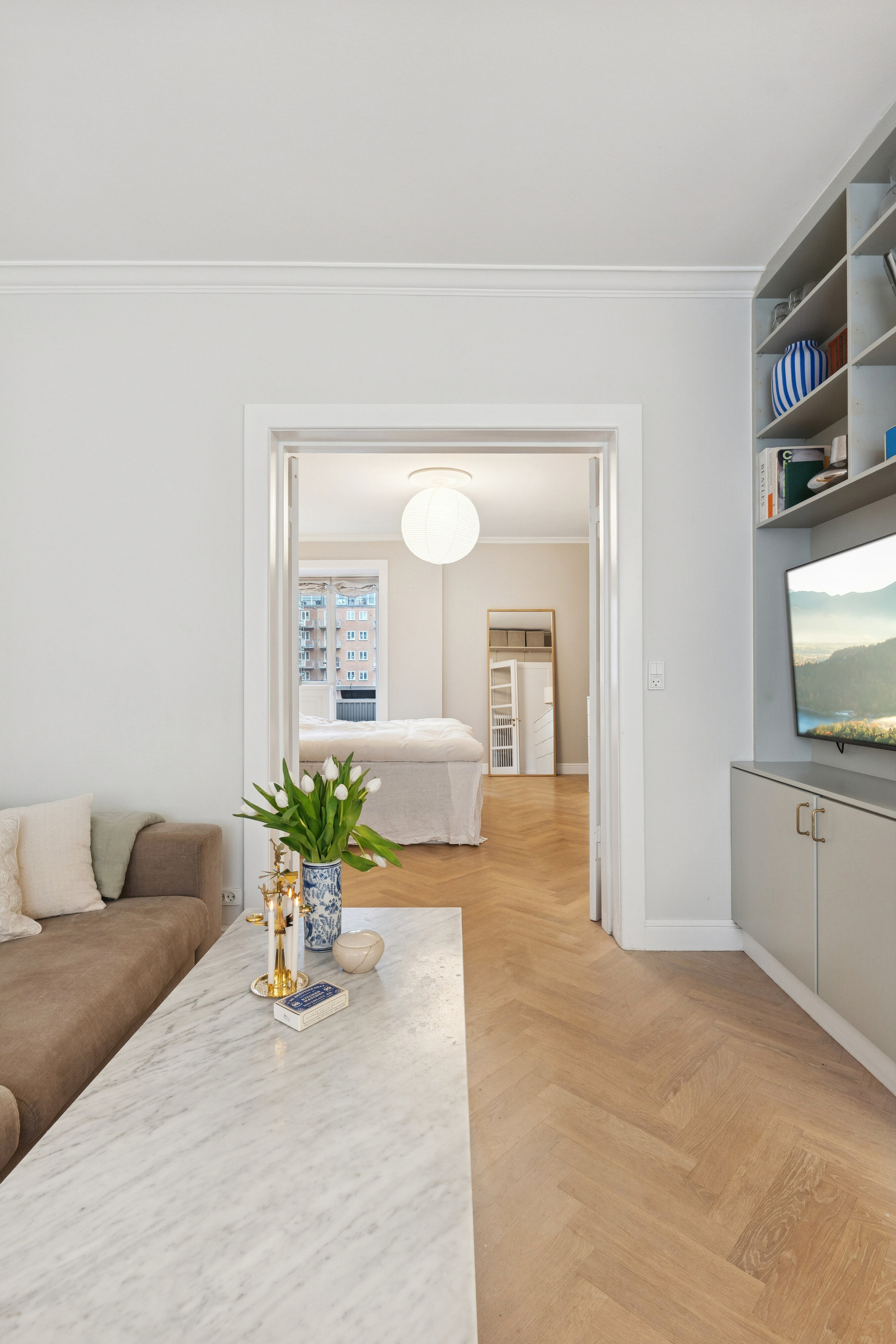 Fremhævet stue billede i fuldskærmstilstand. Billede af Østerdalsgade 3B, 1. tv., 2300 København S