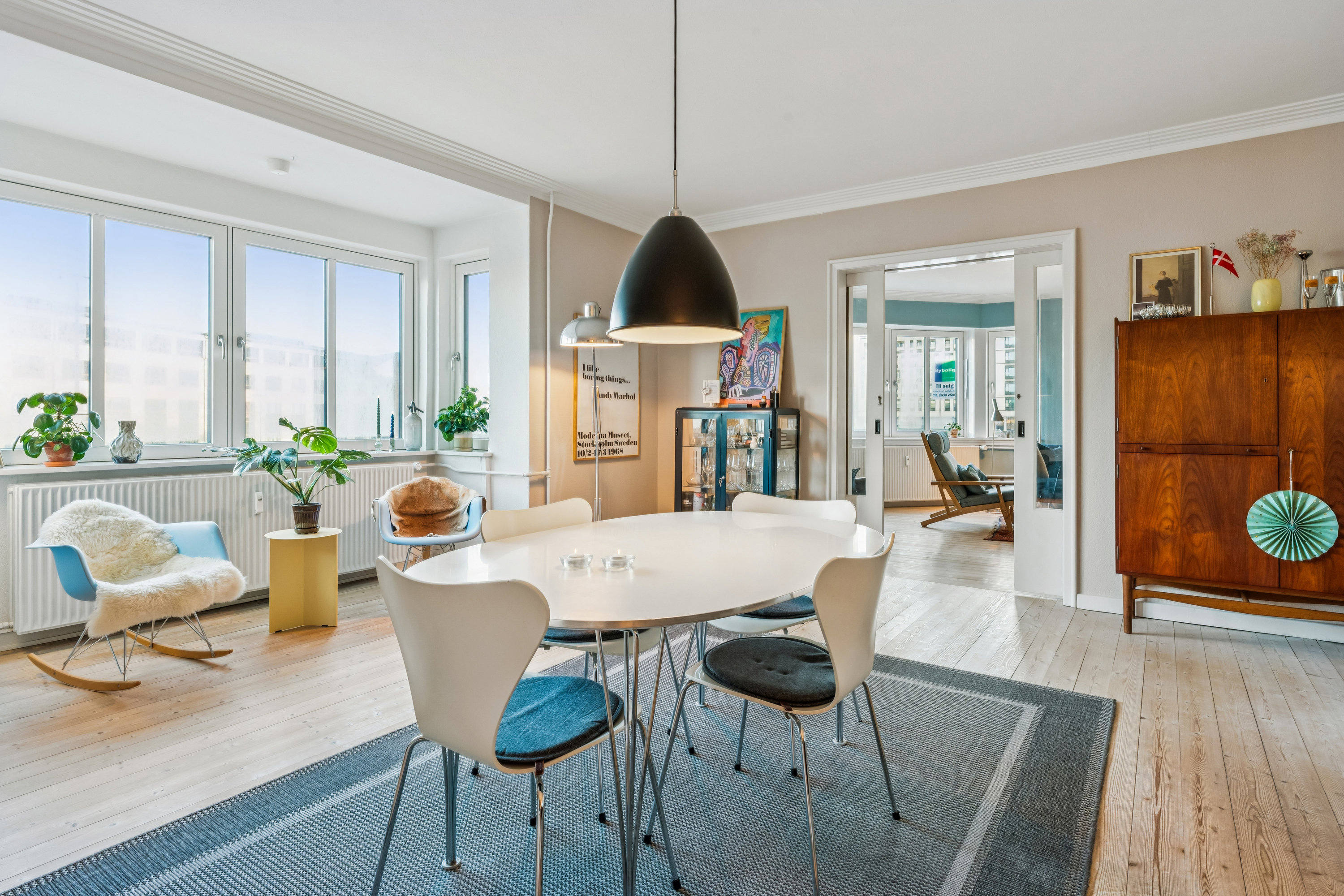 Fremhævet stue billede i fuldskærmstilstand. Billede af Vendelbogade 17, 2. th., 9000 Aalborg