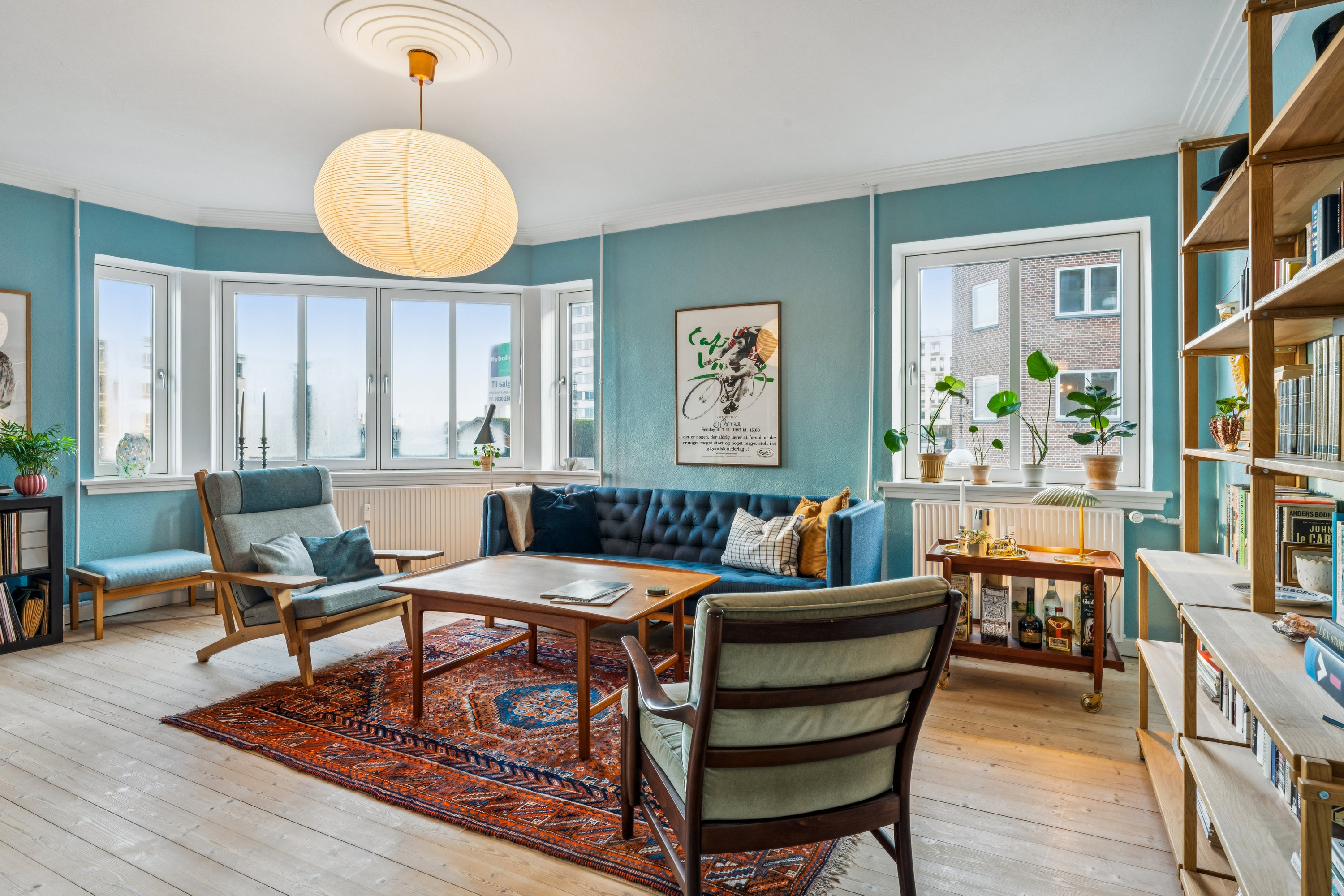 Fremhævet stue billede i fuldskærmstilstand. Billede af Vendelbogade 17, 2. th., 9000 Aalborg