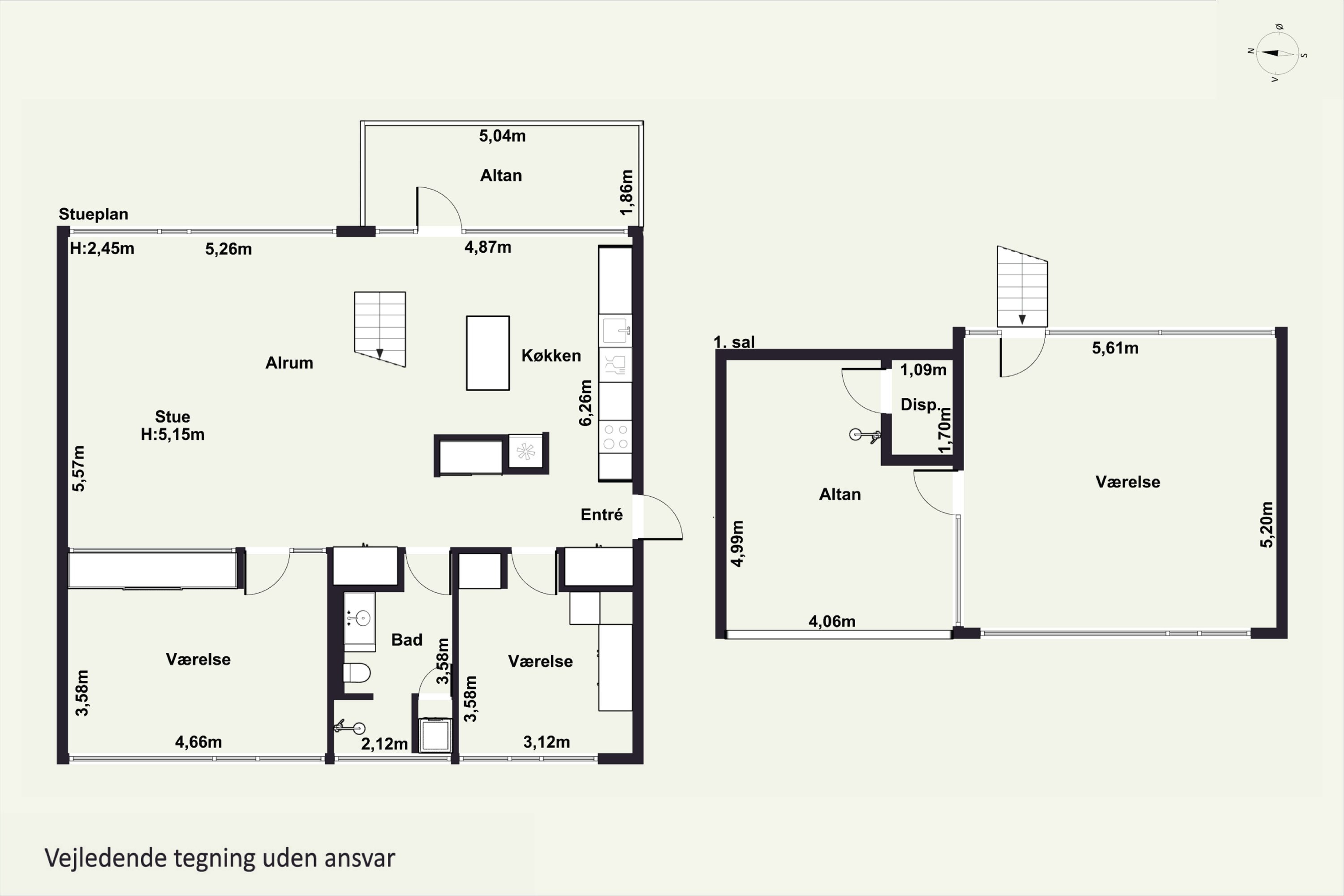 Plantegninger billede af Galionsvej 7, 3. 1., 1437 København K