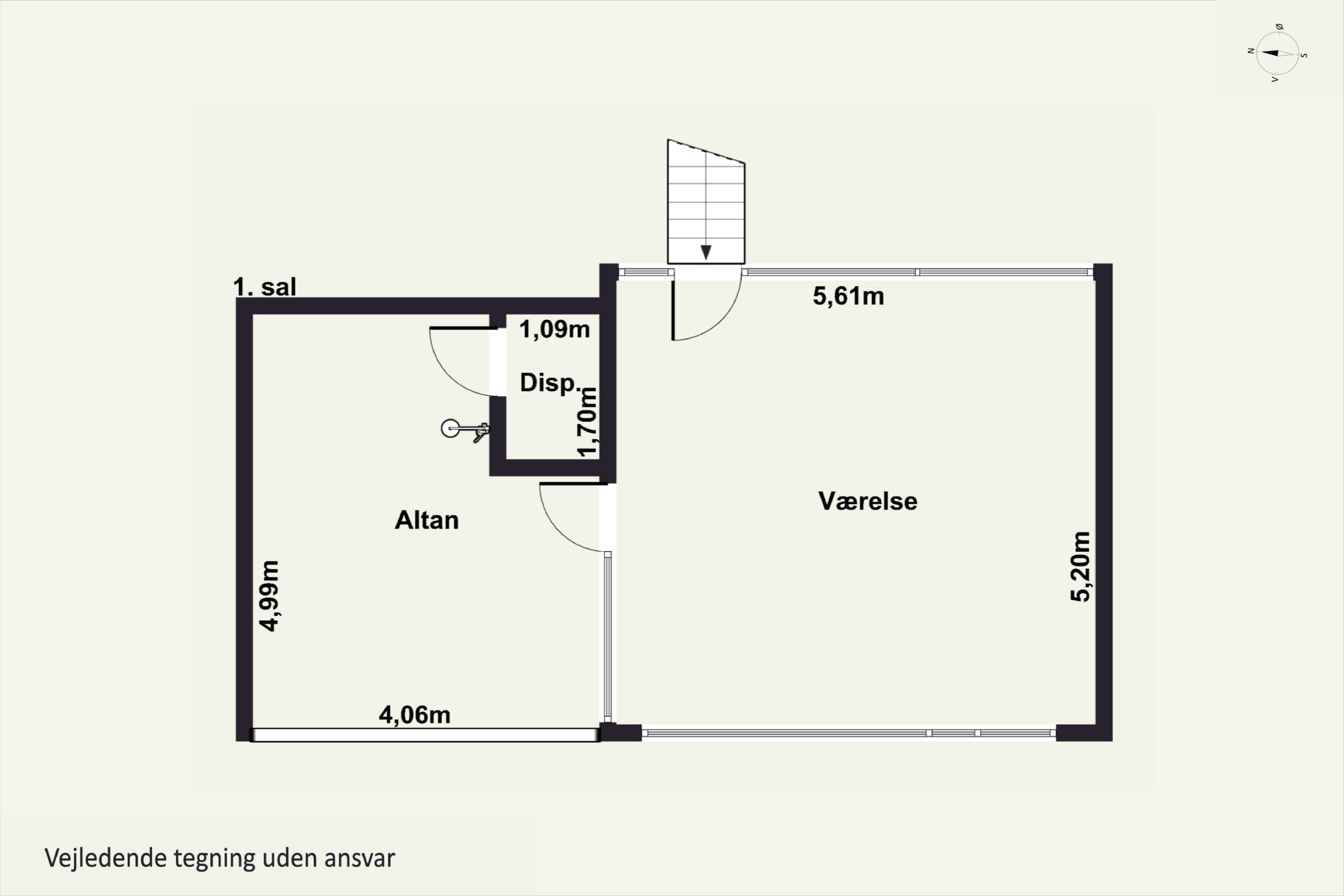 Plantegninger billede af Galionsvej 7, 3. 1., 1437 København K