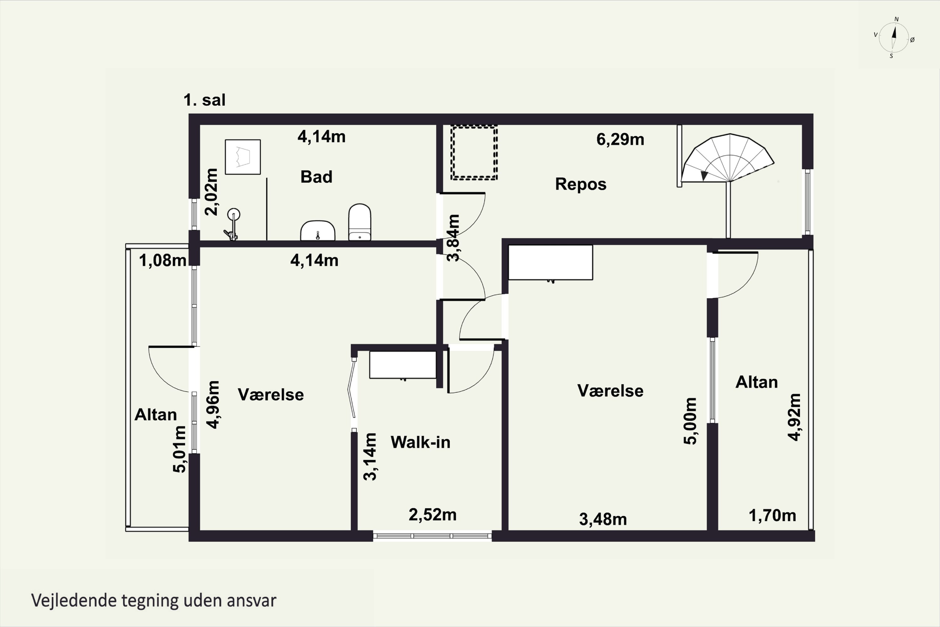 Plantegninger billede af Øhavevej 13, 5800 Nyborg