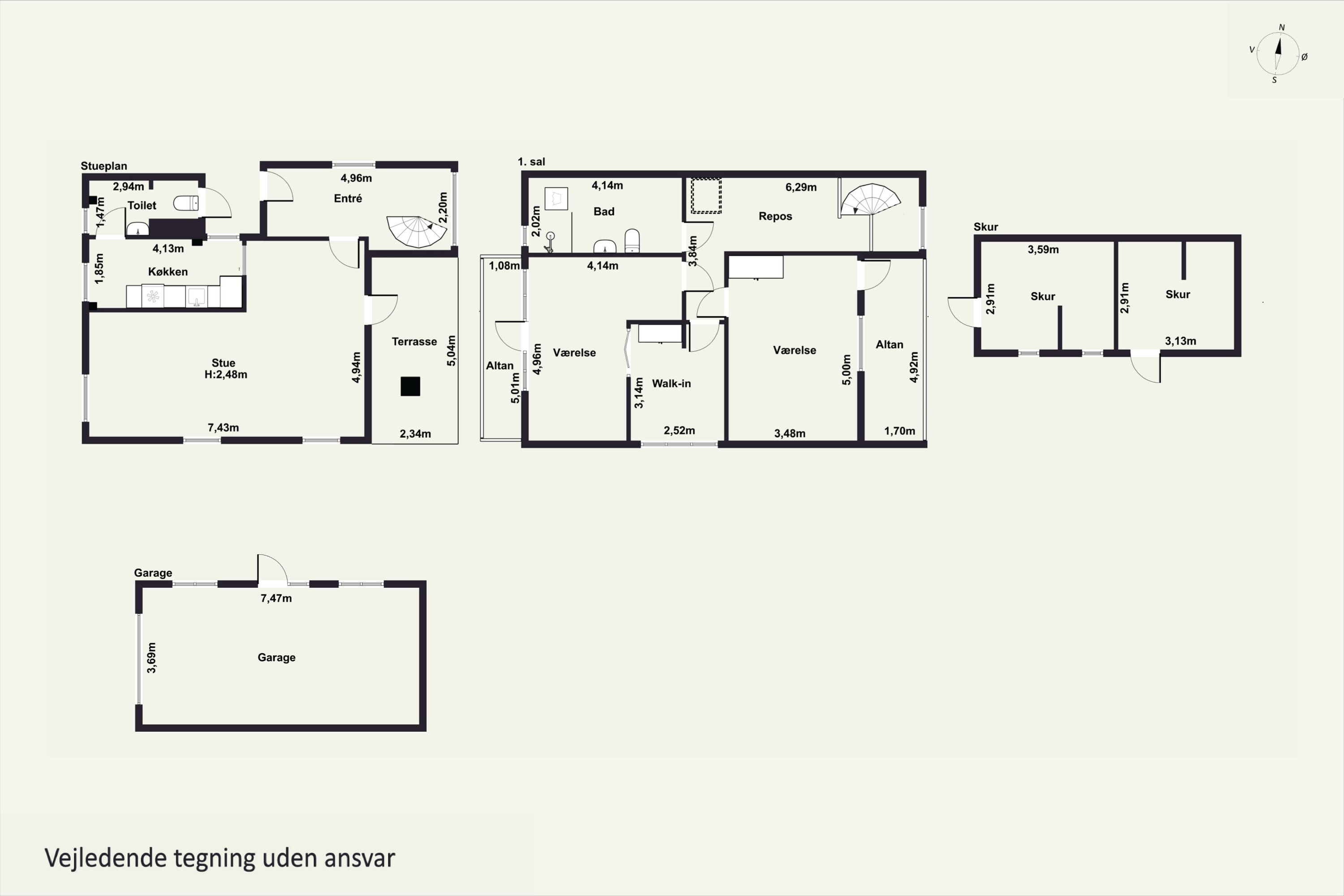 Plantegninger billede af Øhavevej 13, 5800 Nyborg