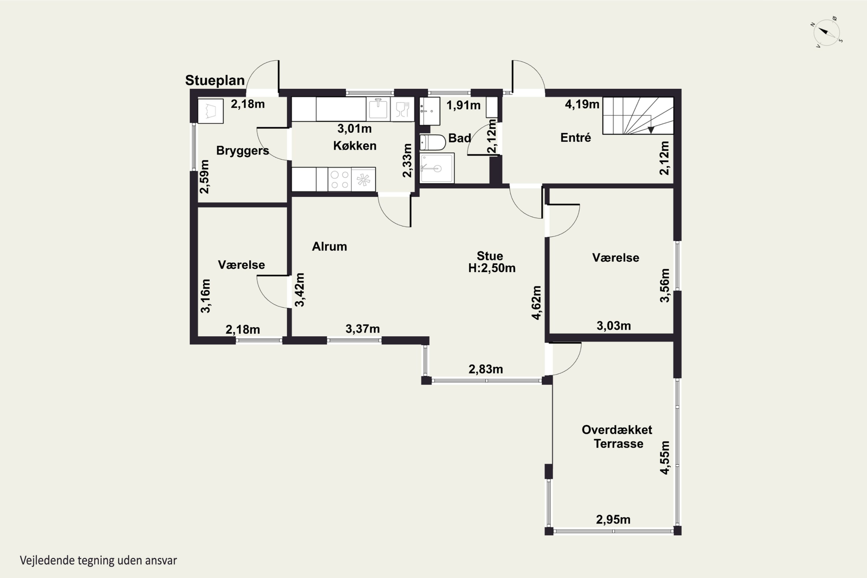Plantegninger billede af Vinkelvænget 22, 2610 Rødovre