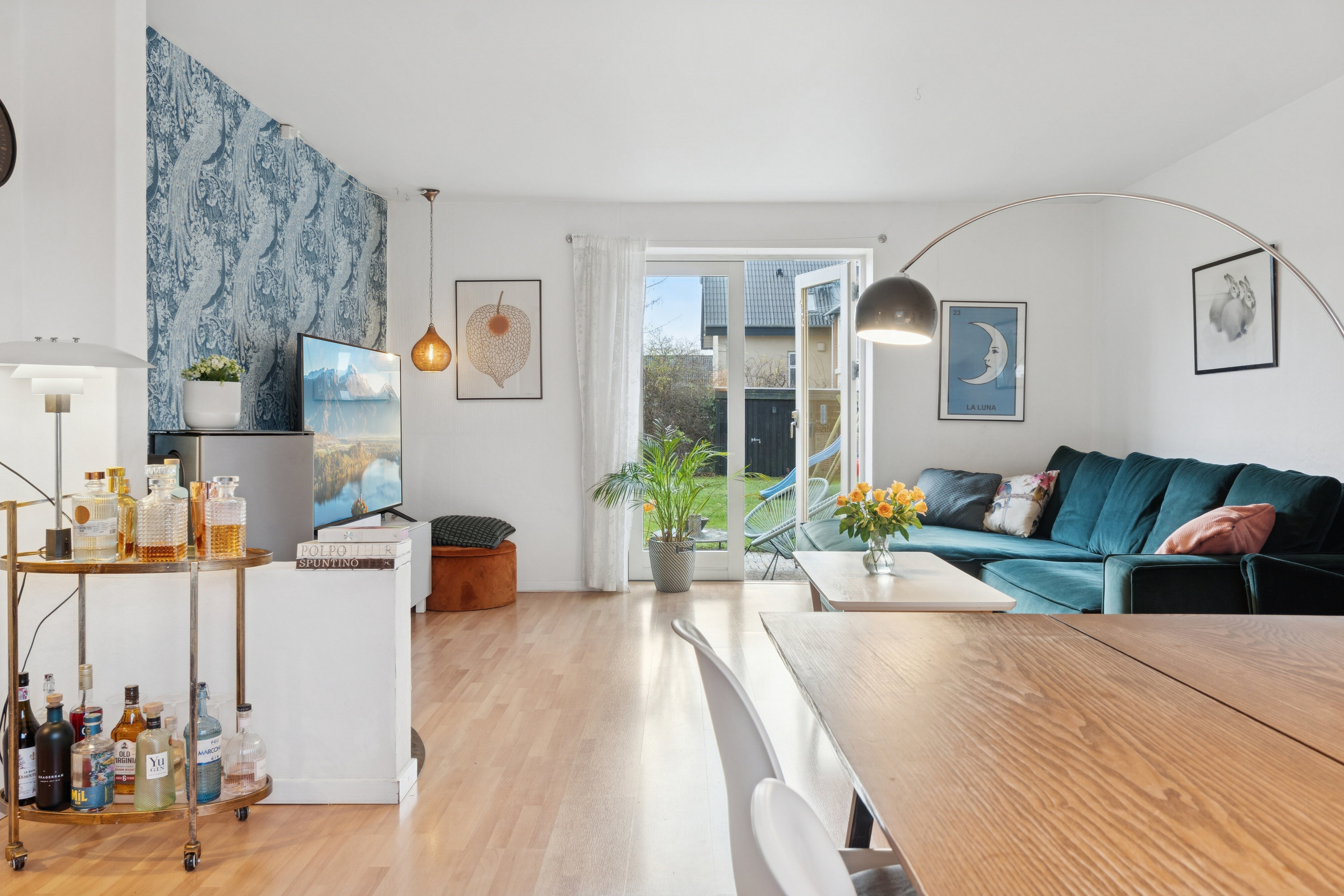 Fremhævet stue billede i fuldskærmstilstand. Billede af Ceylonvej 32, 2300 København S