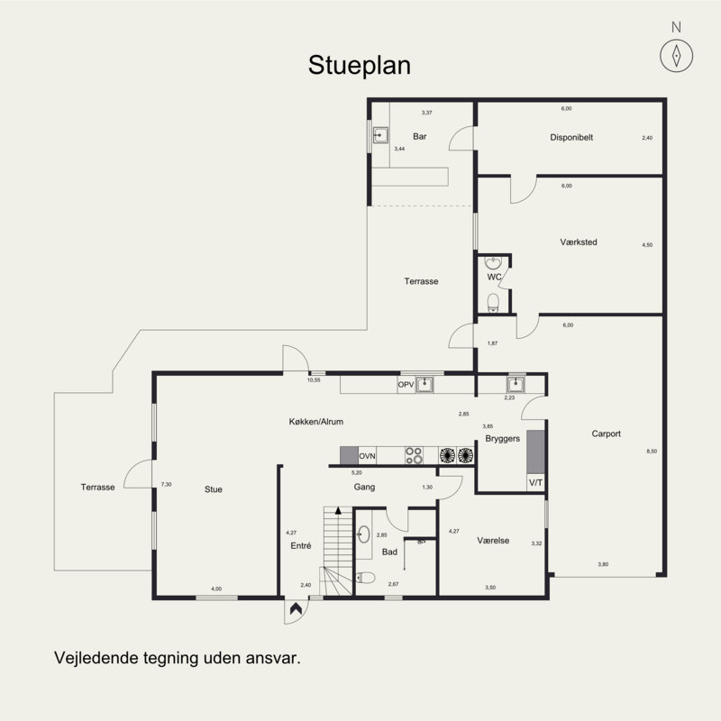 Plantegninger billede af Ellestrup 22, 6600 Vejen