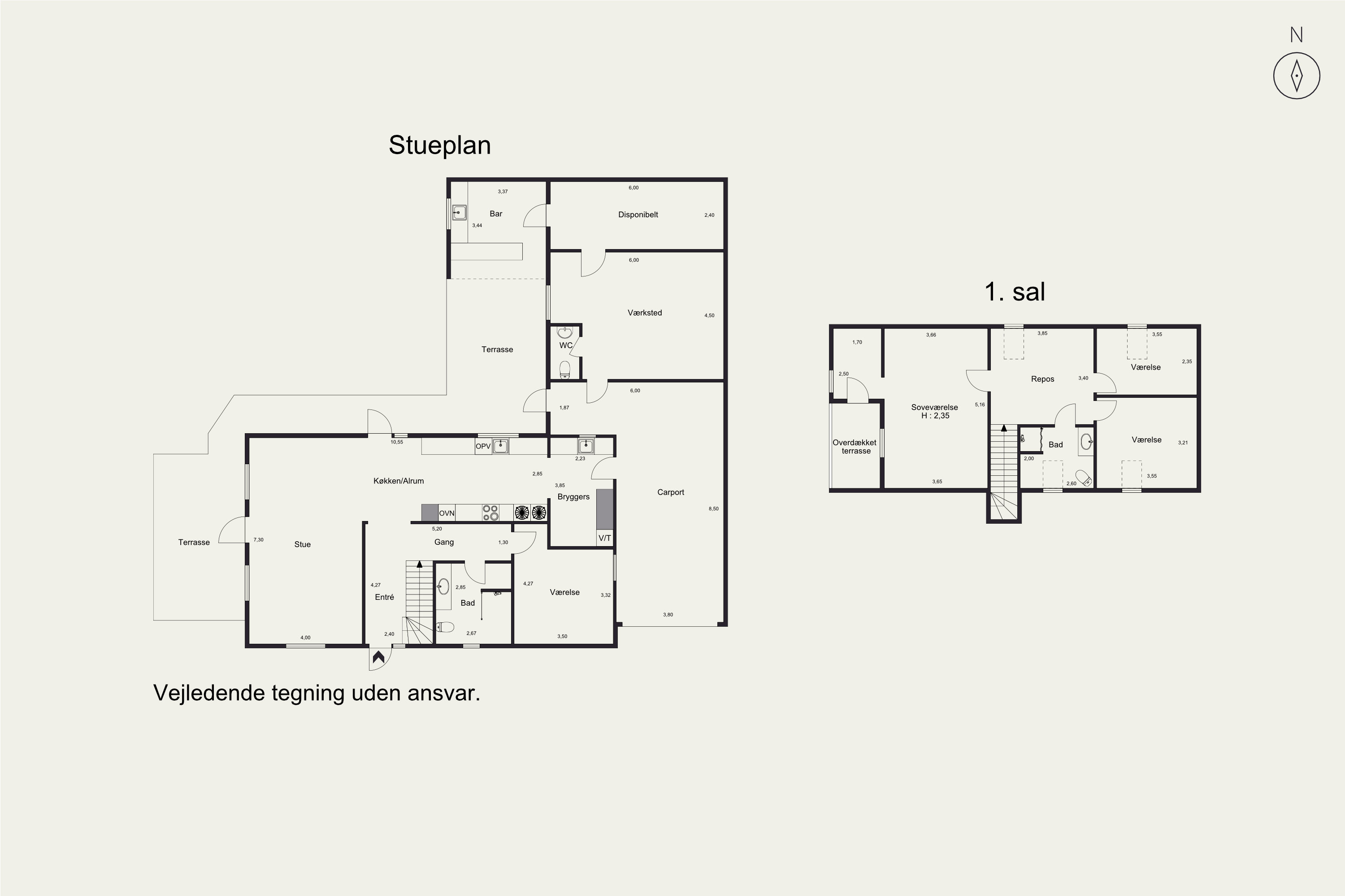 Plantegninger billede af Ellestrup 22, 6600 Vejen