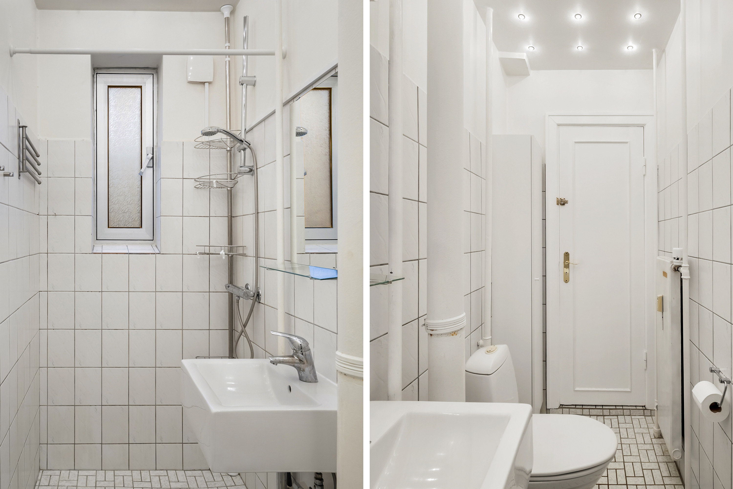 Fremhævet badeværelse billede i fuldskærmstilstand. Billede af Skodsborgvej 302, st.. tv., 2850 Nærum