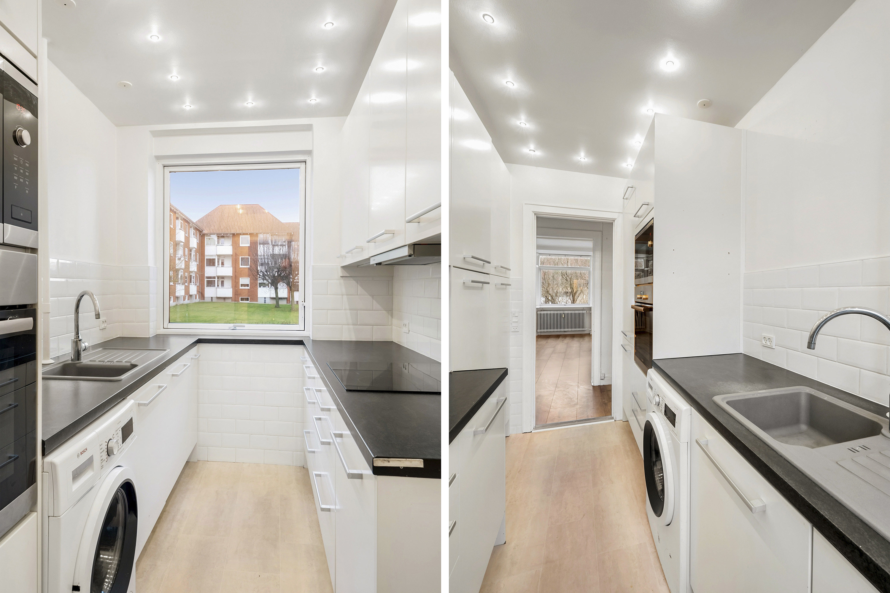 Fremhævet køkken billede i fuldskærmstilstand. Billede af Skodsborgvej 302, st.. tv., 2850 Nærum