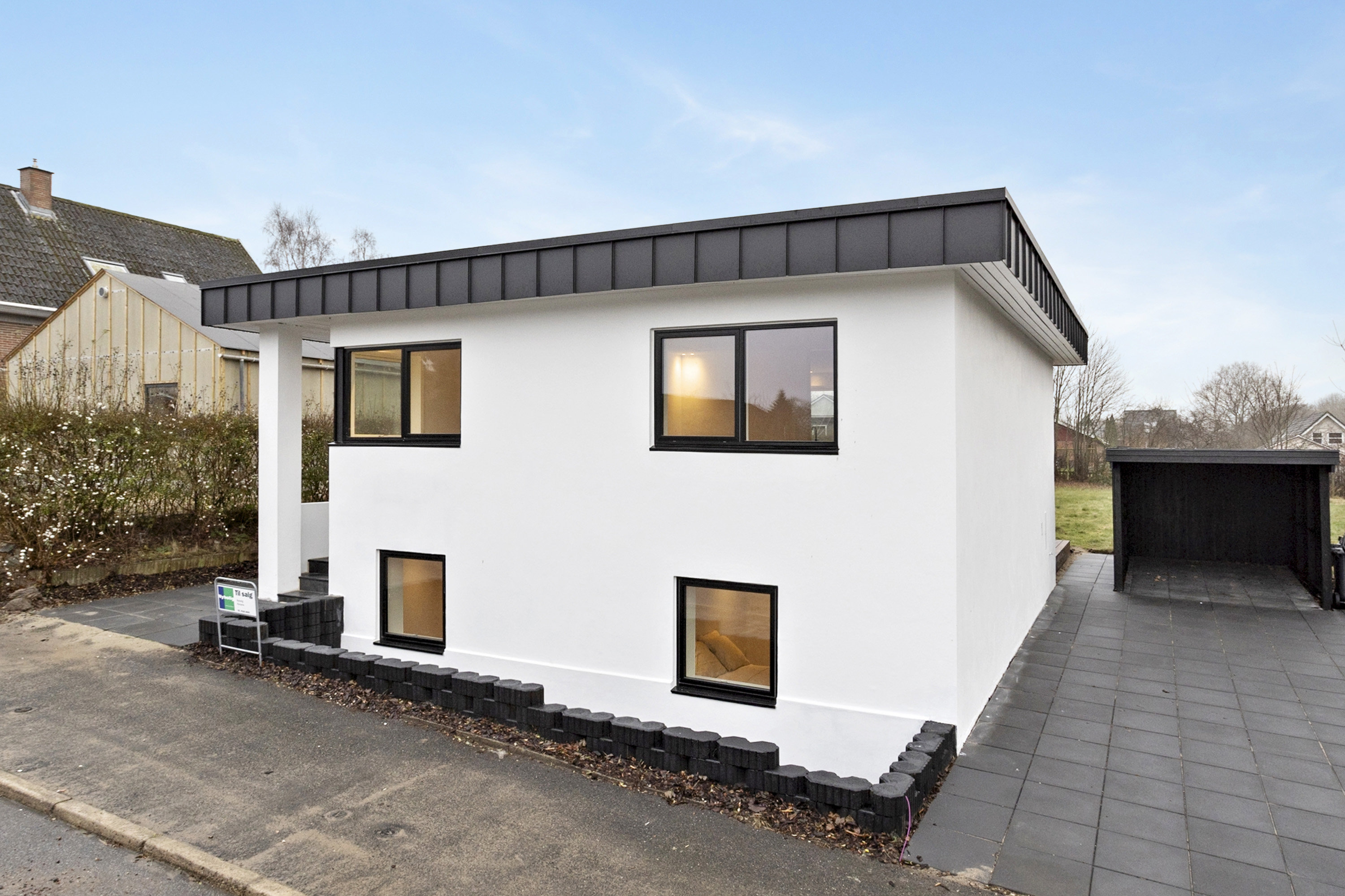 Fremhævet ejendommen billede i fuldskærmstilstand. Billede af Borgmestervej 73, 8700 Horsens