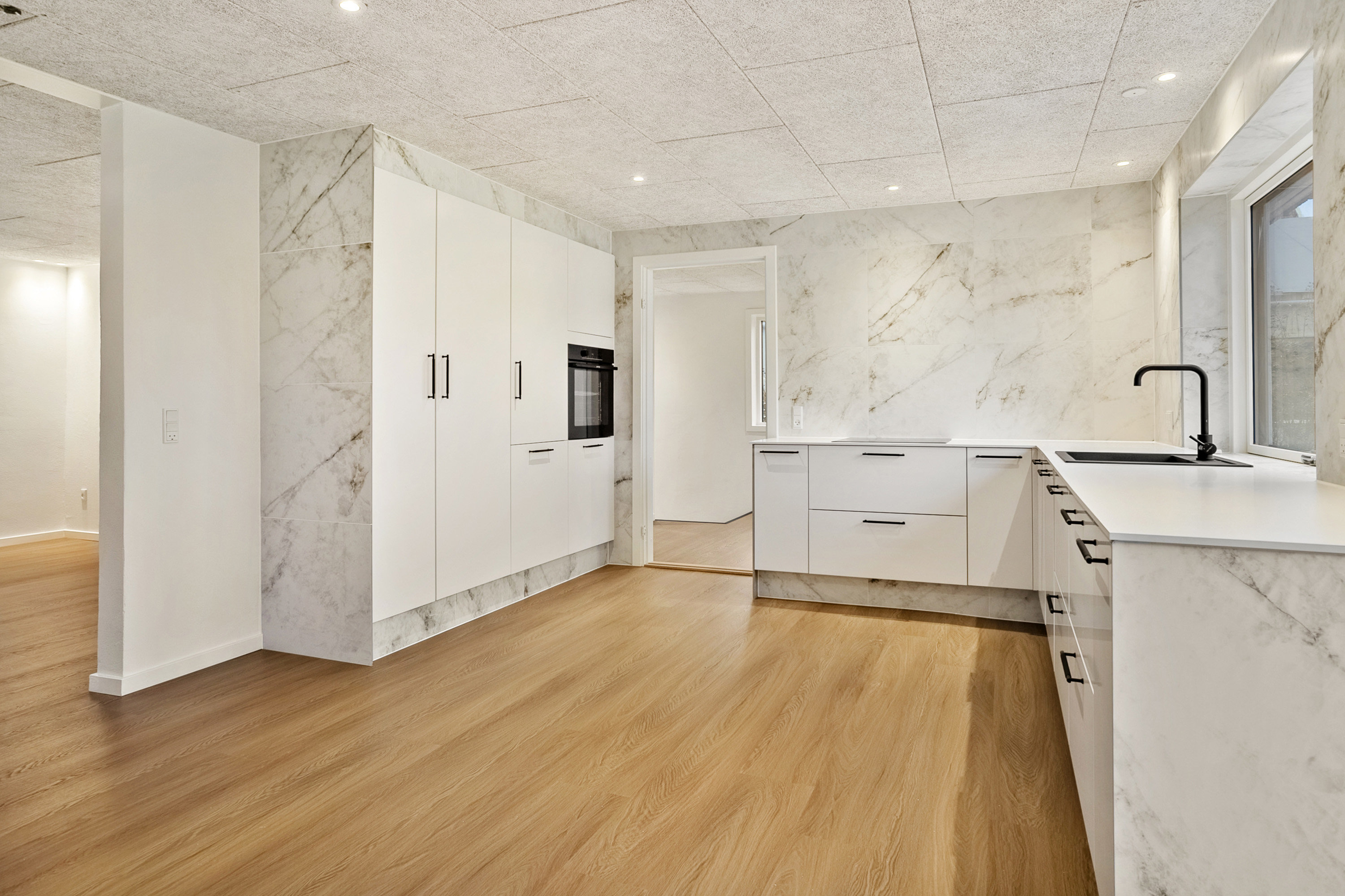 Fremhævet køkken billede i fuldskærmstilstand. Billede af Borgmestervej 73, 8700 Horsens