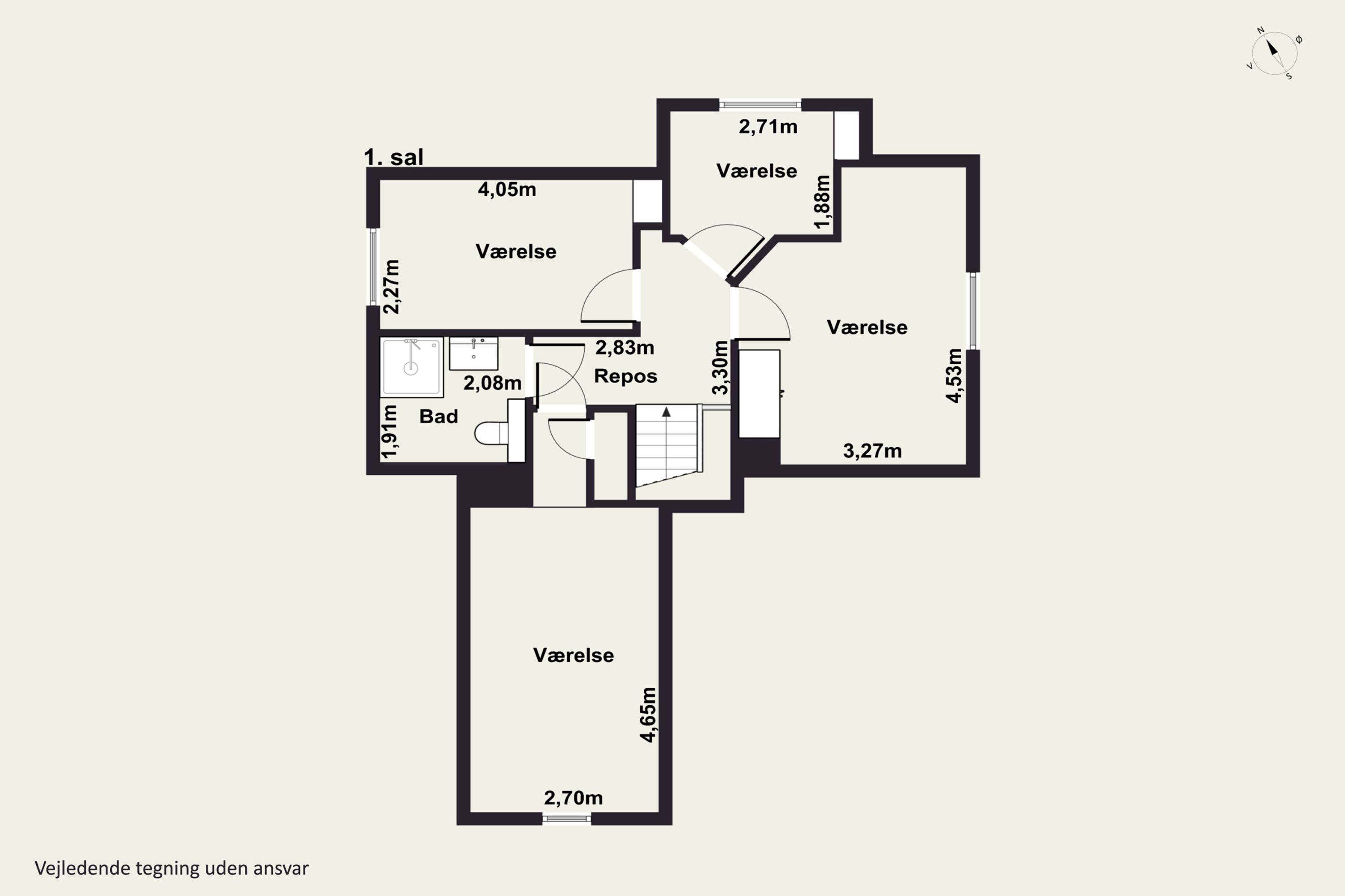 Plantegninger billede af Damhus Boulevard 74, 2610 Rødovre