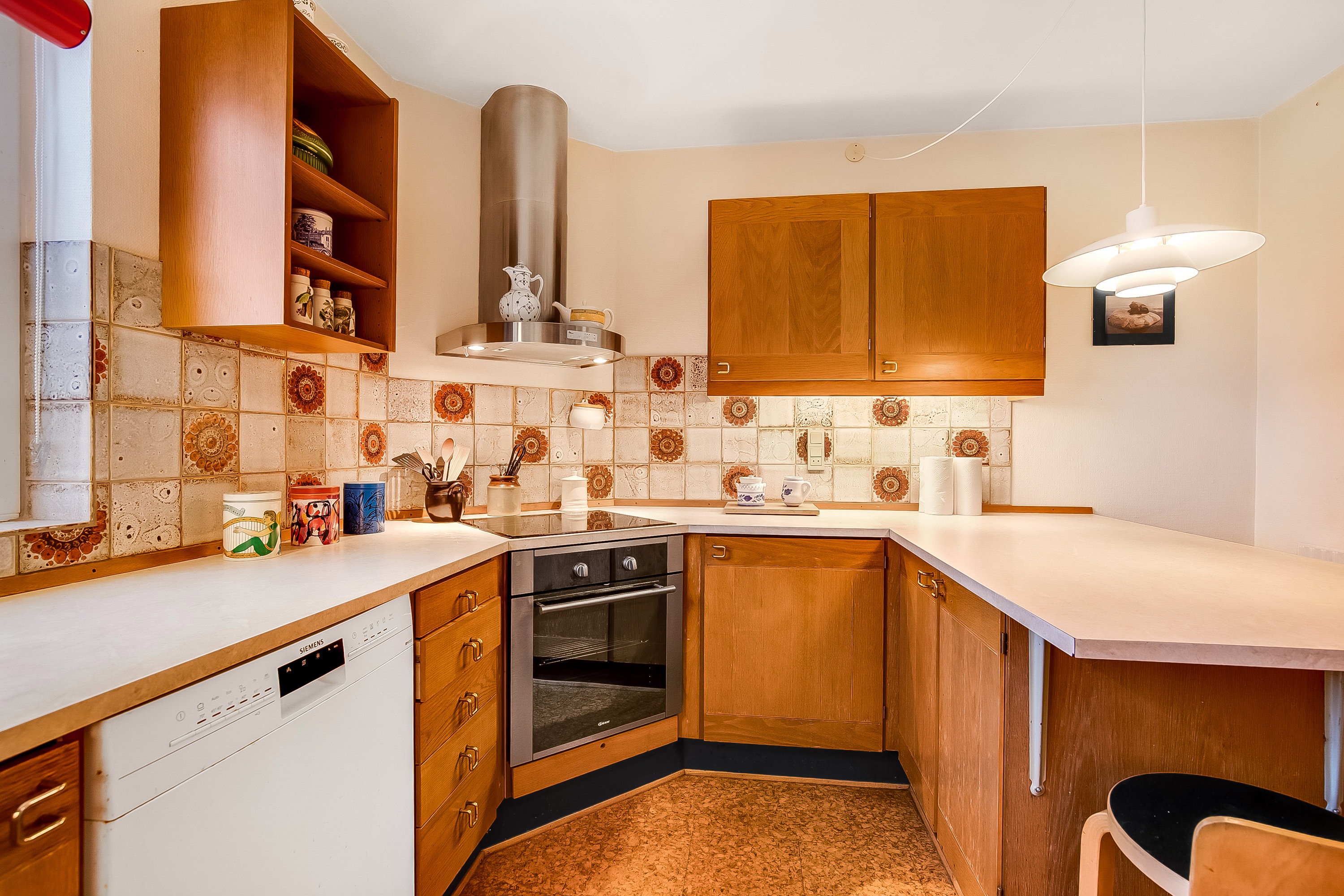 Fremhævet køkken billede i fuldskærmstilstand. Billede af Venusvej 23, Uhrhøj, 7100 Vejle