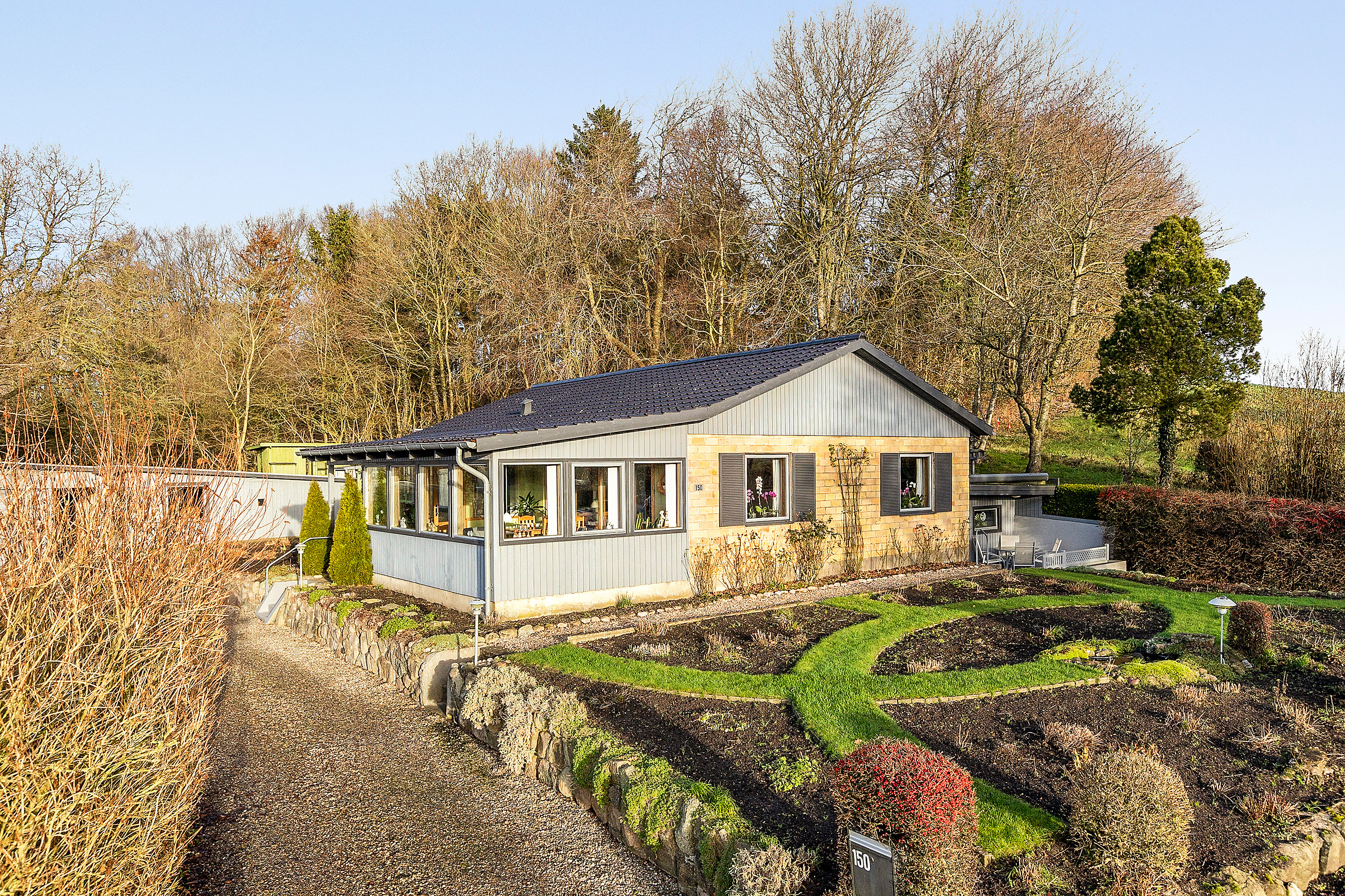 Fremhævet ejendommen billede i fuldskærmstilstand. Billede af Brunbjergvej 150, Løjt Kirkeby, 6200 Aabenraa