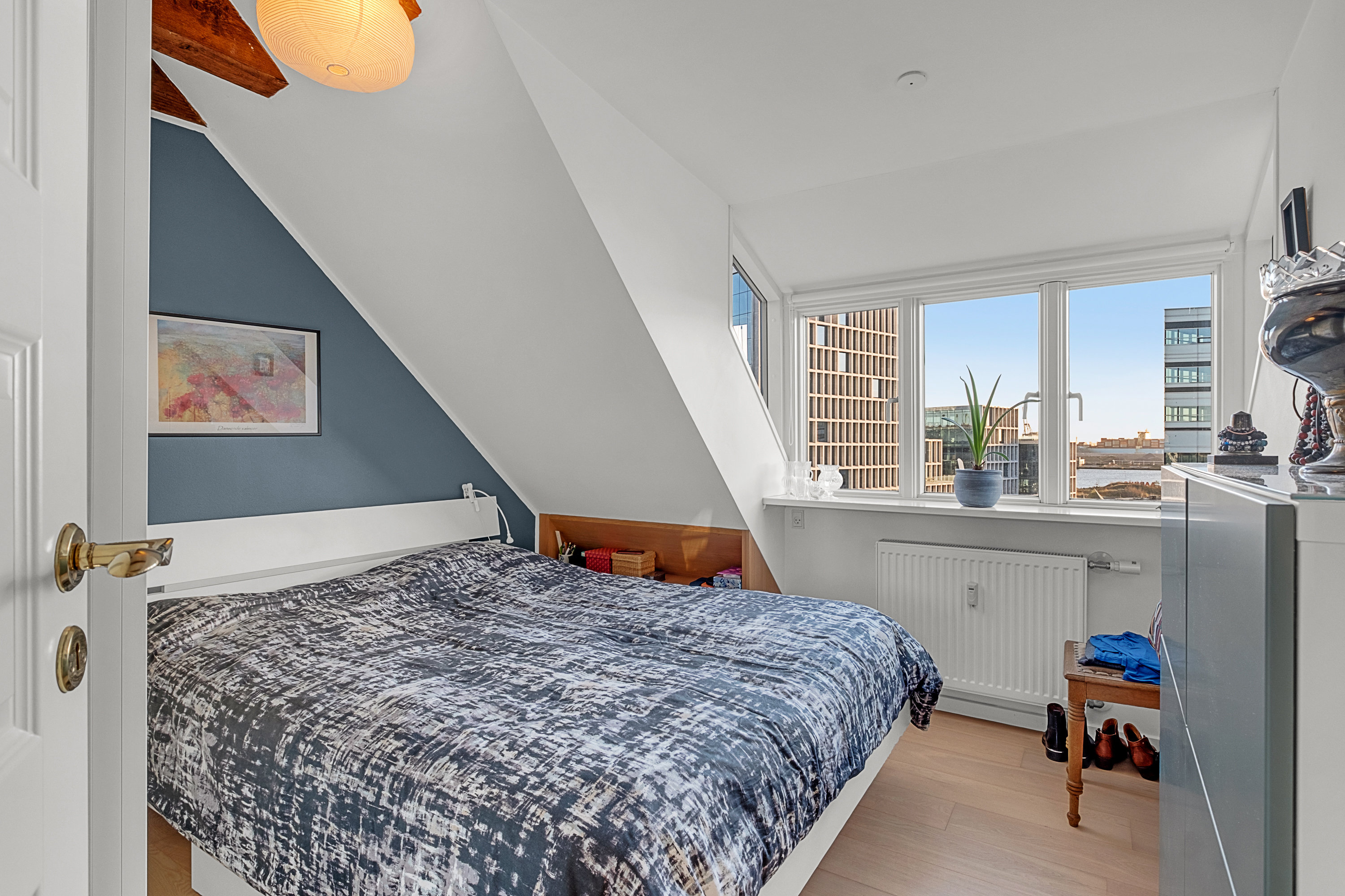 Fremhævet soveværelse billede i fuldskærmstilstand. Billede af Kystvejen 27, 6. tv., 8000 Aarhus C