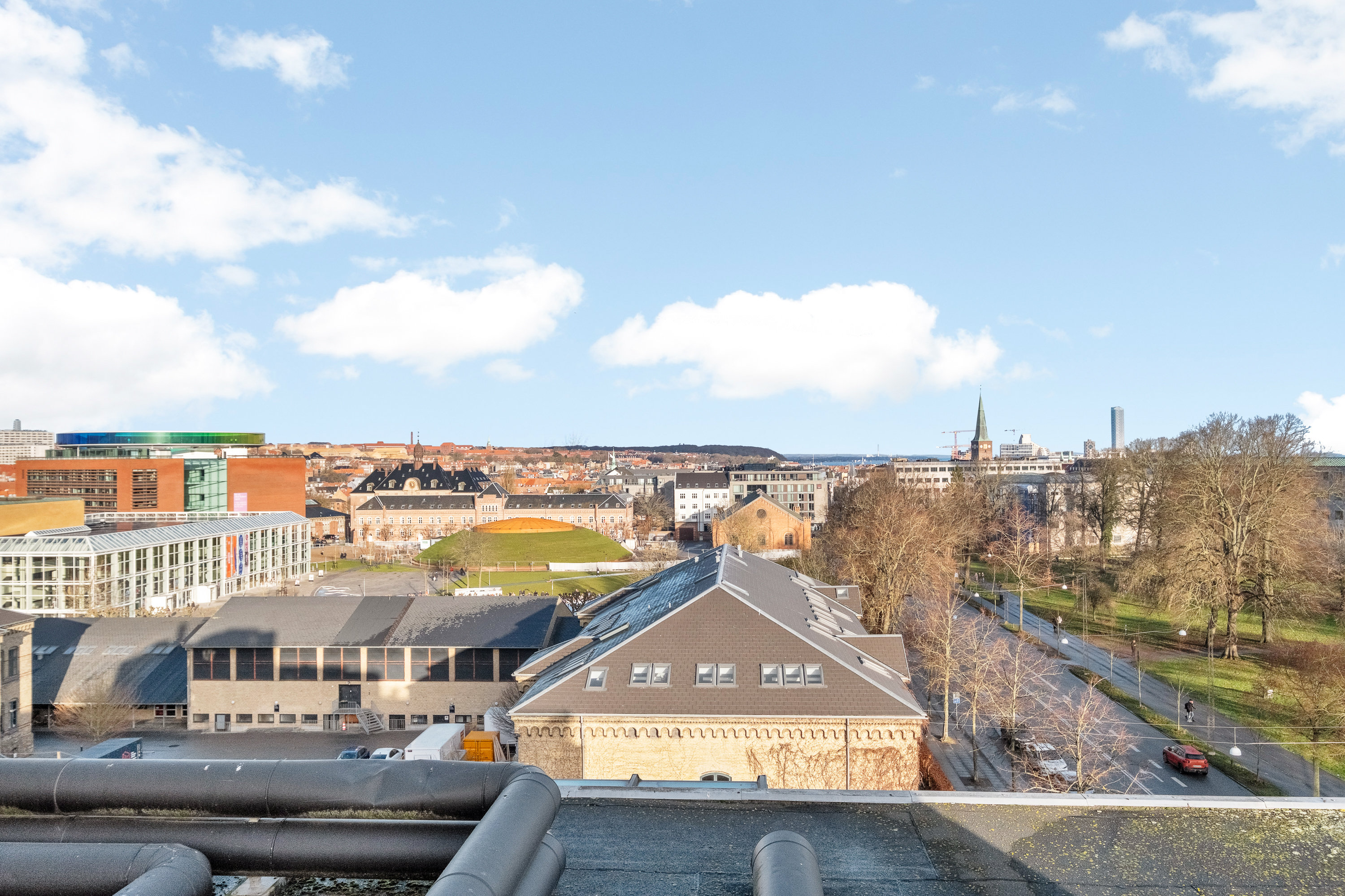 Fremhævet udsigt fra toppen billede i fuldskærmstilstand. Billede af Skt. Nicolaus Gade 3, 2. 20., 8000 Aarhus C