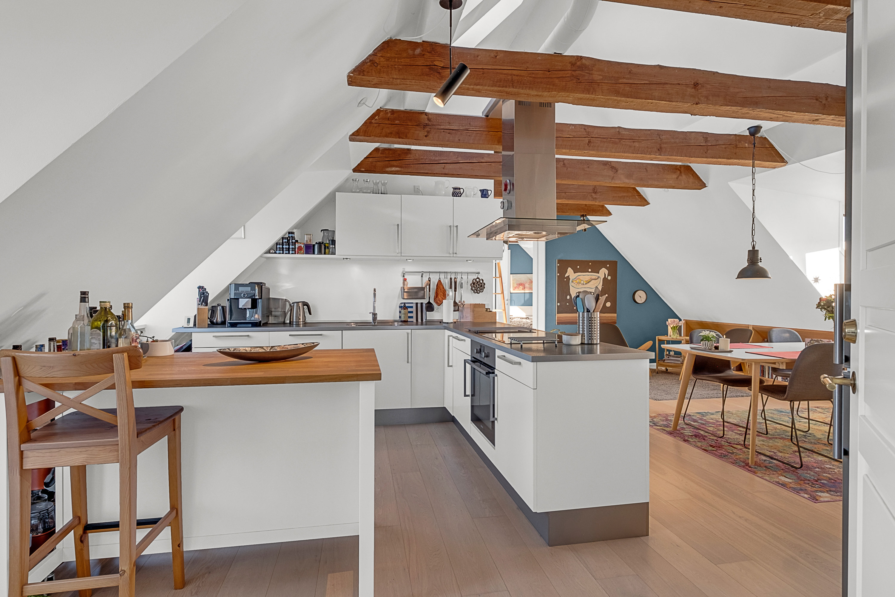 Fremhævet køkken billede i fuldskærmstilstand. Billede af Kystvejen 27, 6. tv., 8000 Aarhus C