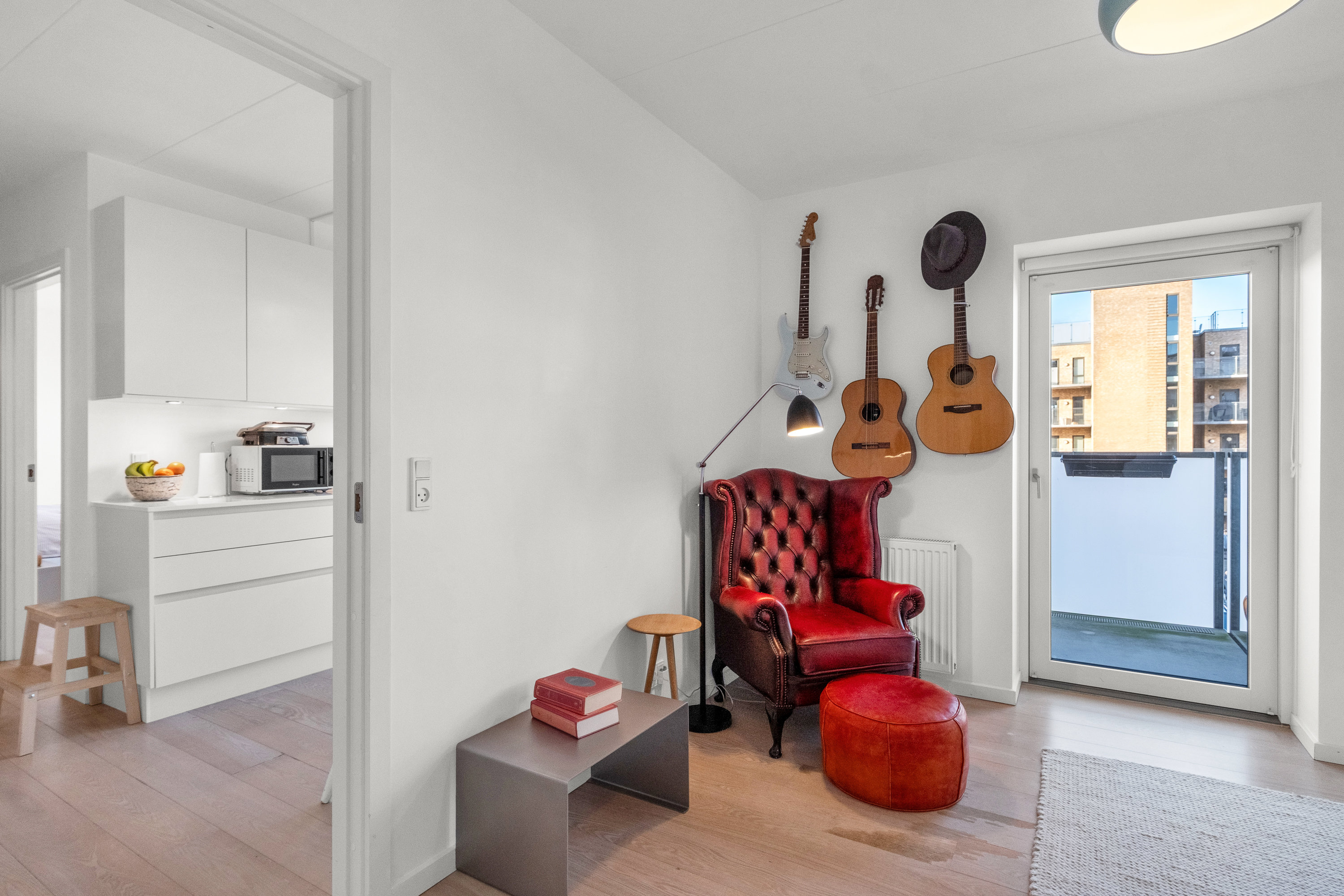 Fremhævet stue billede i fuldskærmstilstand. Billede af Skt. Nicolaus Gade 3, 2. 20., 8000 Aarhus C