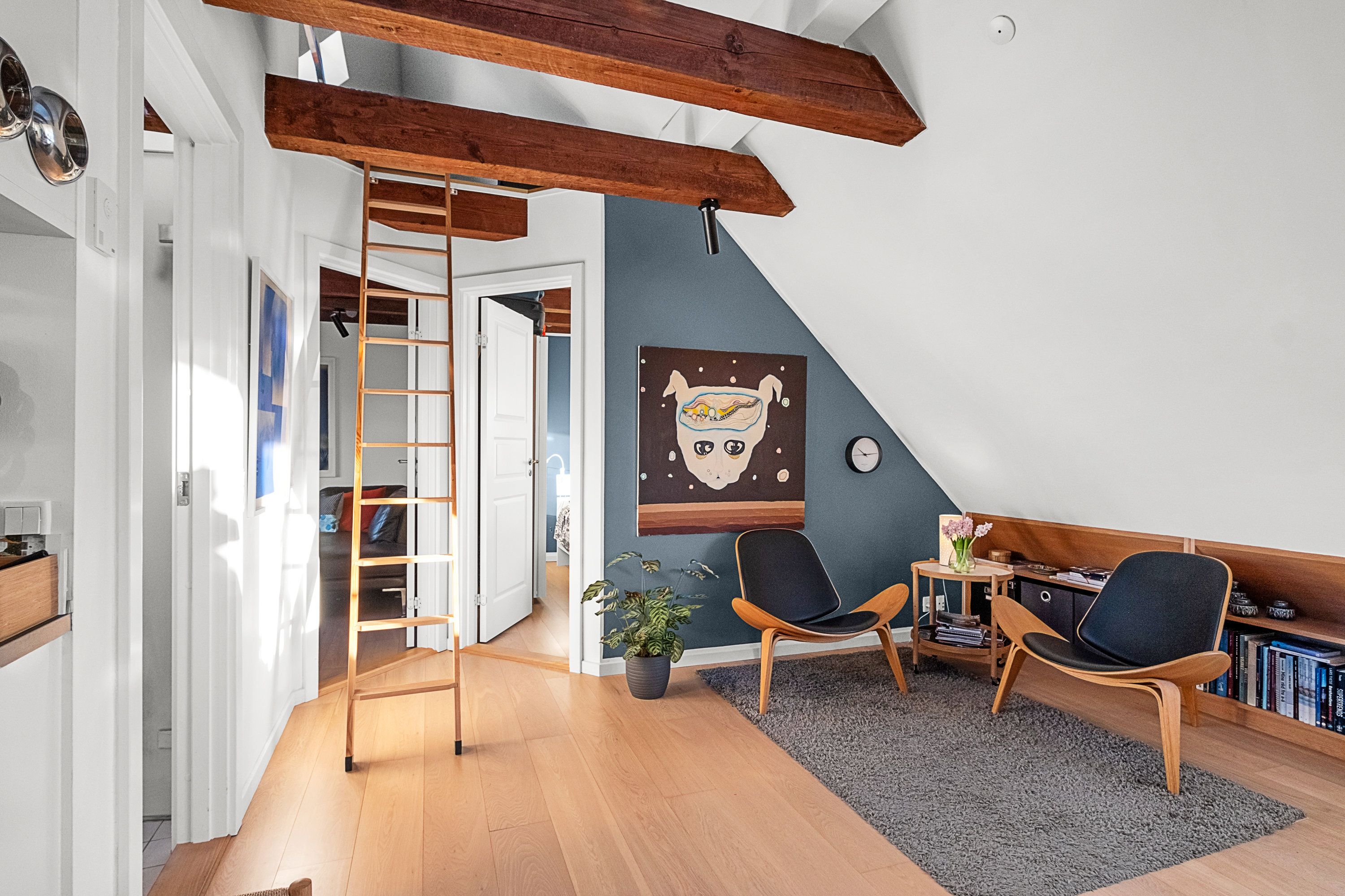 Fremhævet stue billede i fuldskærmstilstand. Billede af Kystvejen 27, 6. tv., 8000 Aarhus C