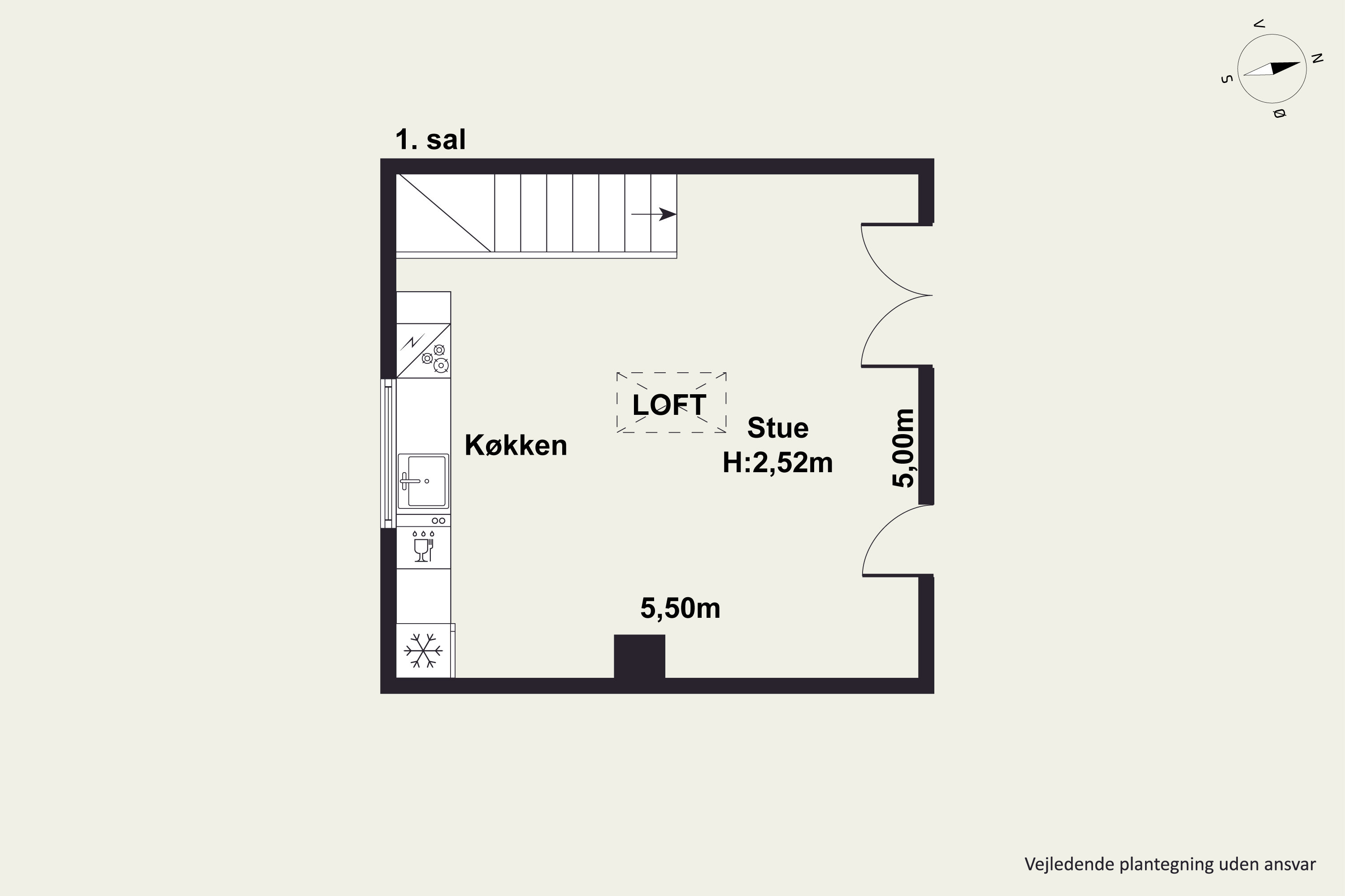Plantegninger billede af Torvebyen 38, 4600 Køge