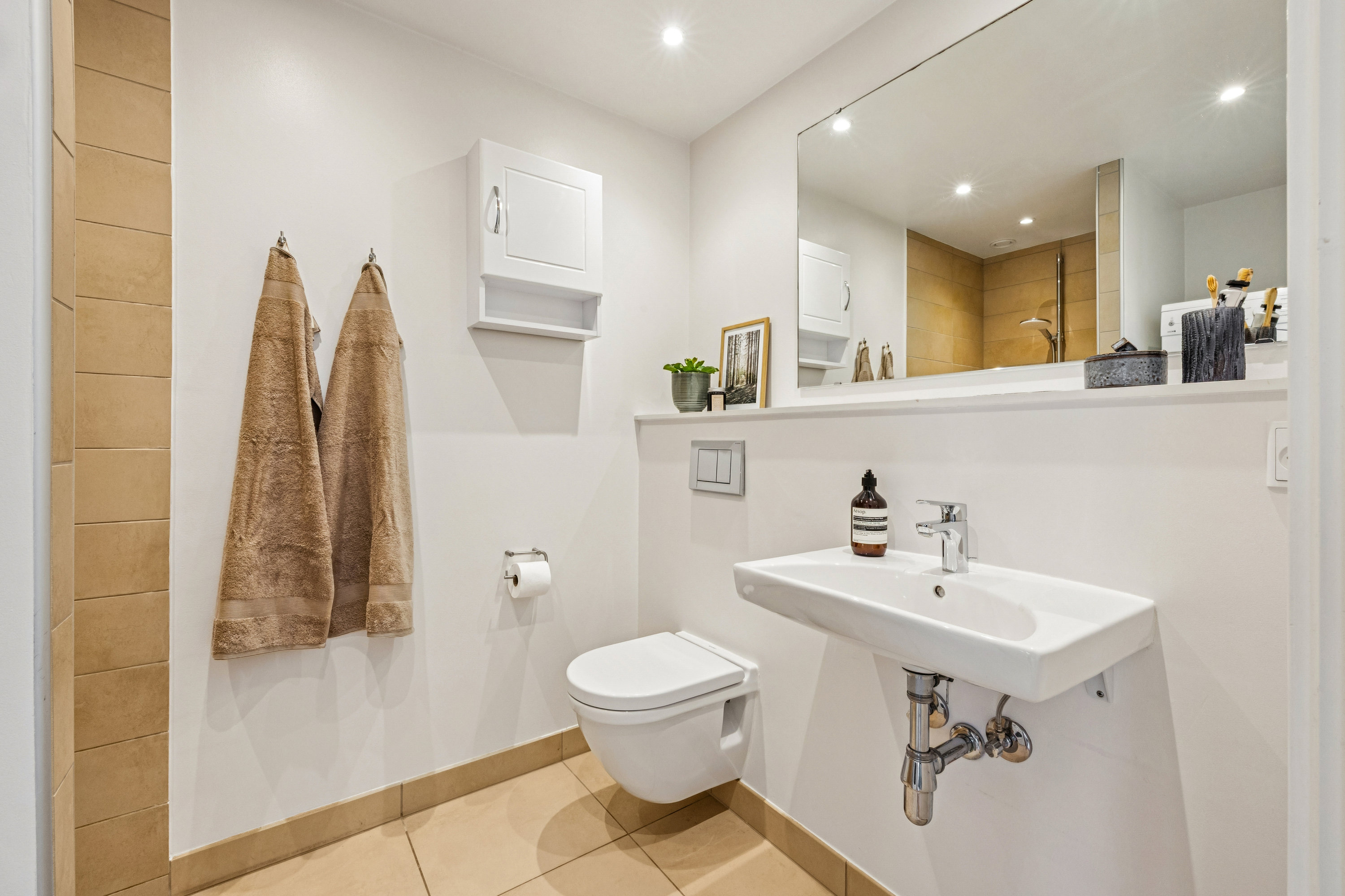 Fremhævet badeværelse billede i fuldskærmstilstand. Billede af Torvebyen 38, 4600 Køge