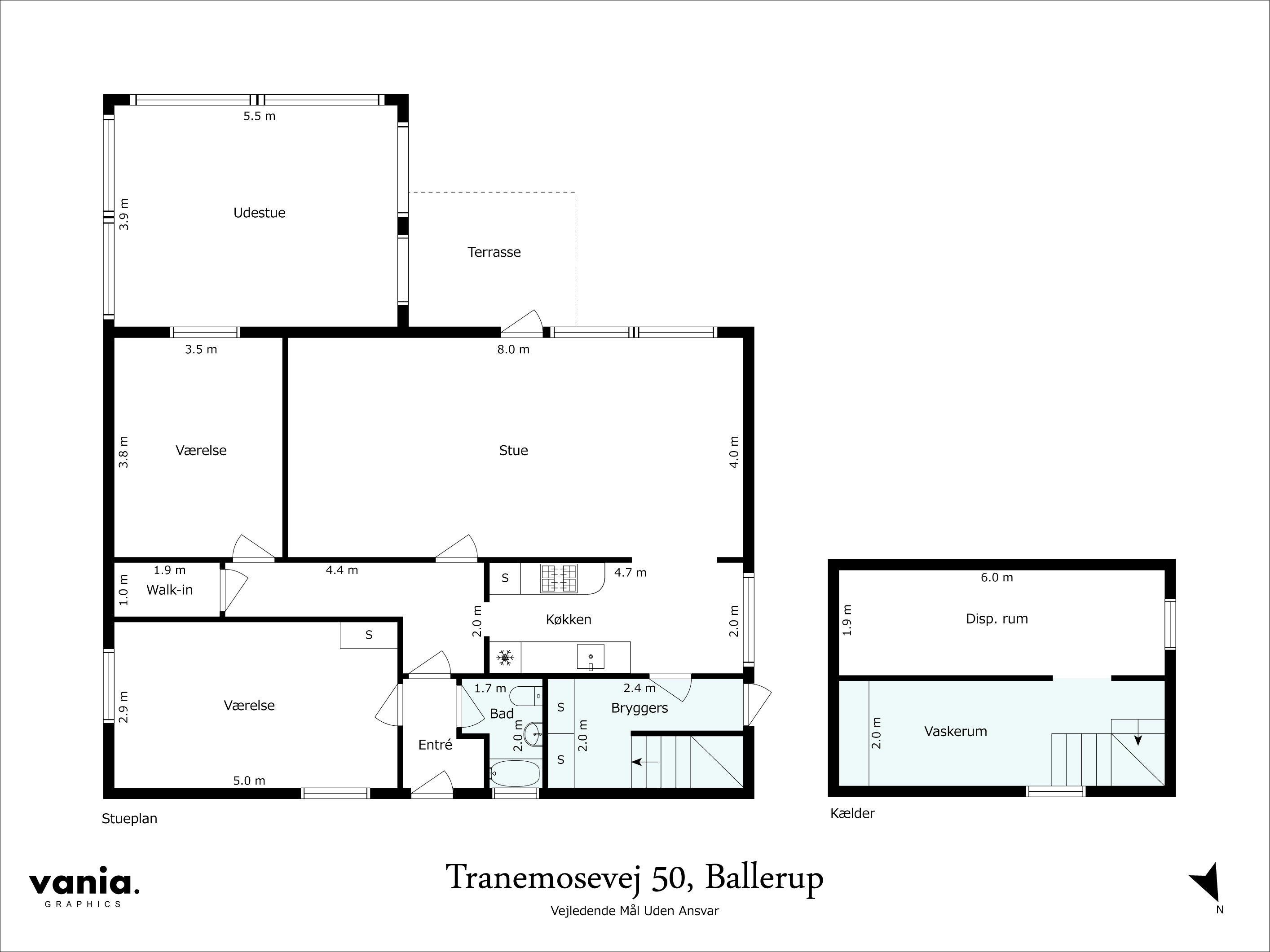 Plantegninger billede af Tranemosevej 50, 2750 Ballerup