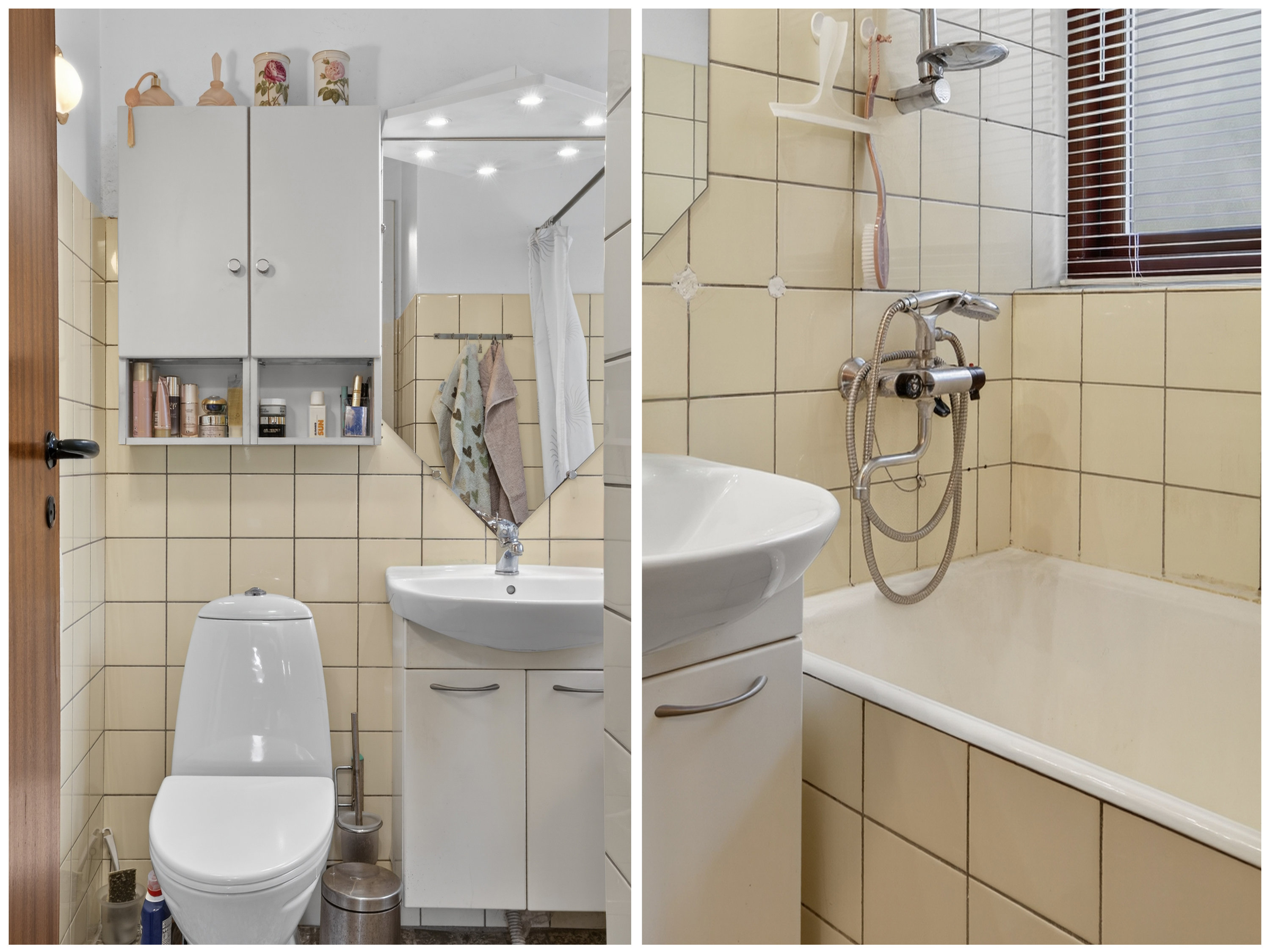 Fremhævet toilet / bad billede i fuldskærmstilstand. Billede af Tranemosevej 50, 2750 Ballerup