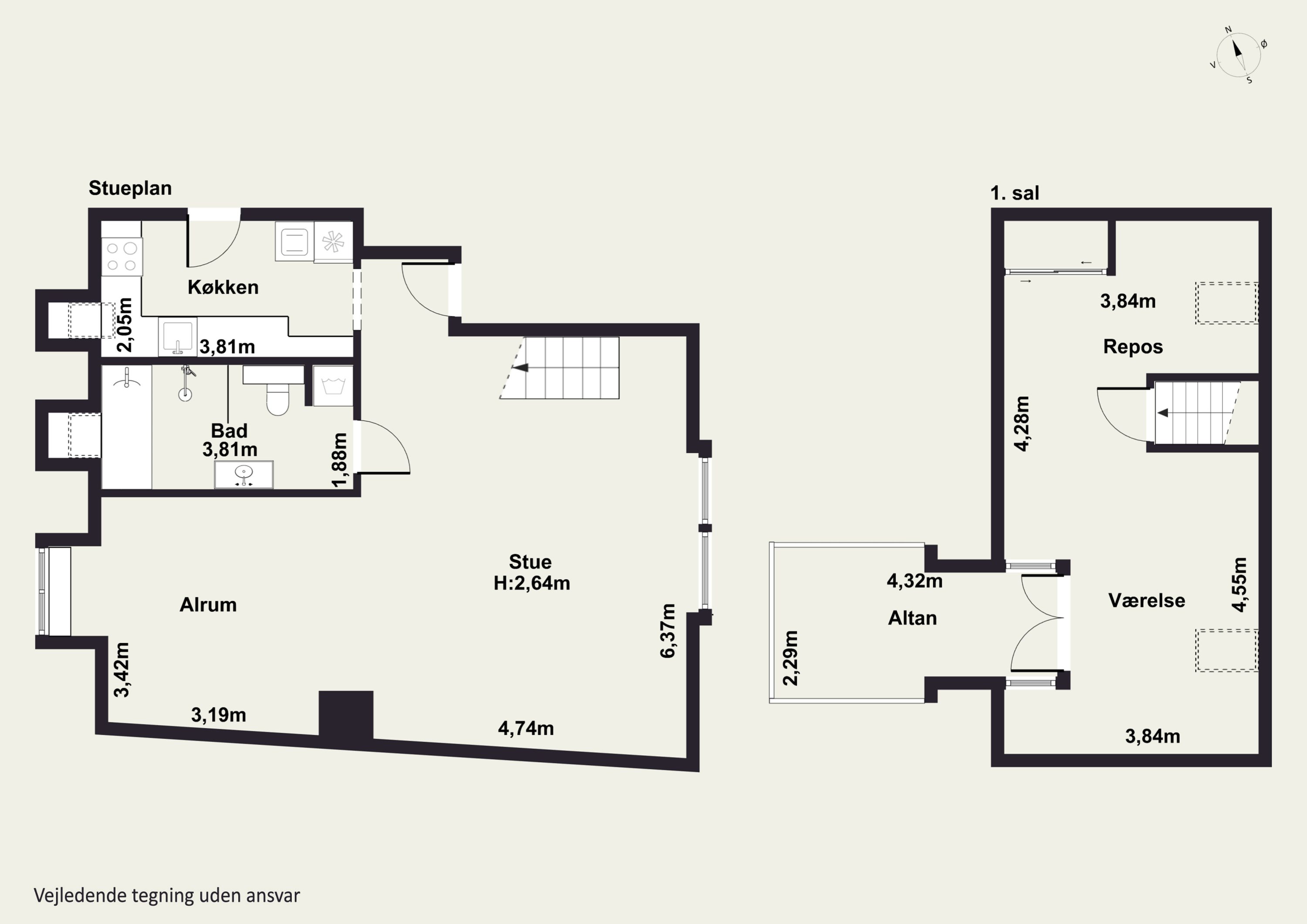 Plantegninger billede af Skt. Jørgens Gade 10A, 4. tv., 5000 Odense C