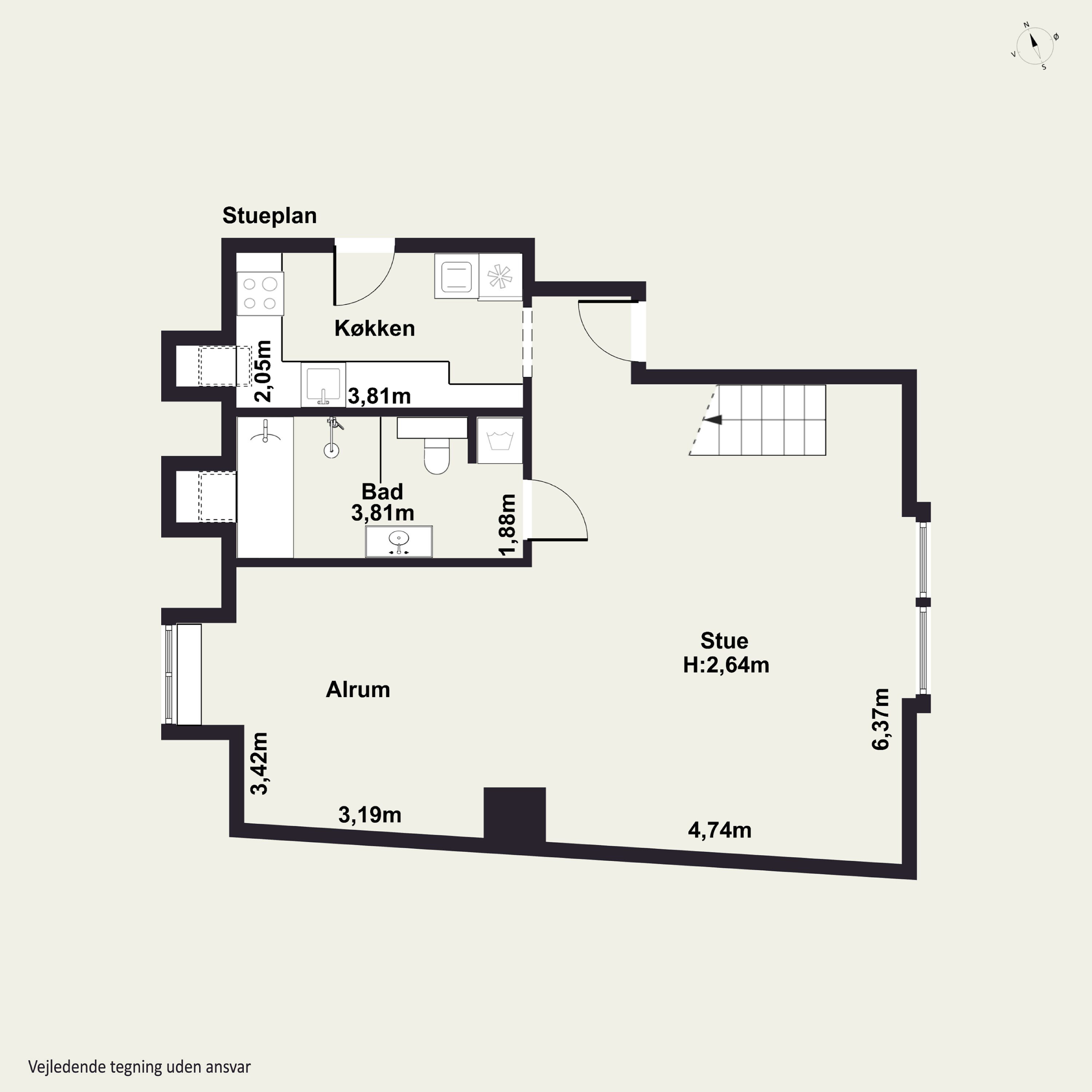 Plantegninger billede af Skt. Jørgens Gade 10A, 4. tv., 5000 Odense C