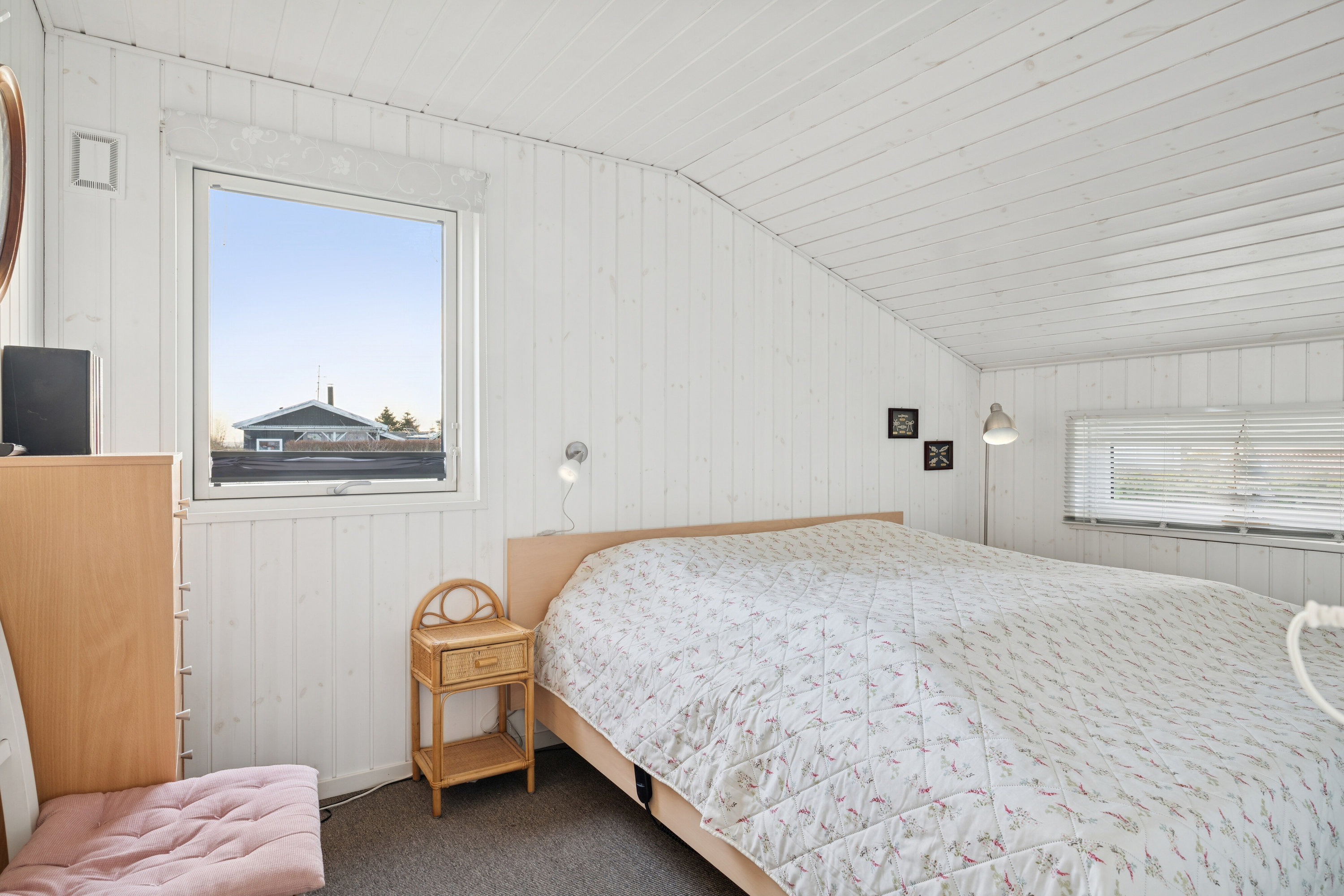Fremhævet soveværelse billede i fuldskærmstilstand. Billede af Sejlet 14, 4793 Bogø By