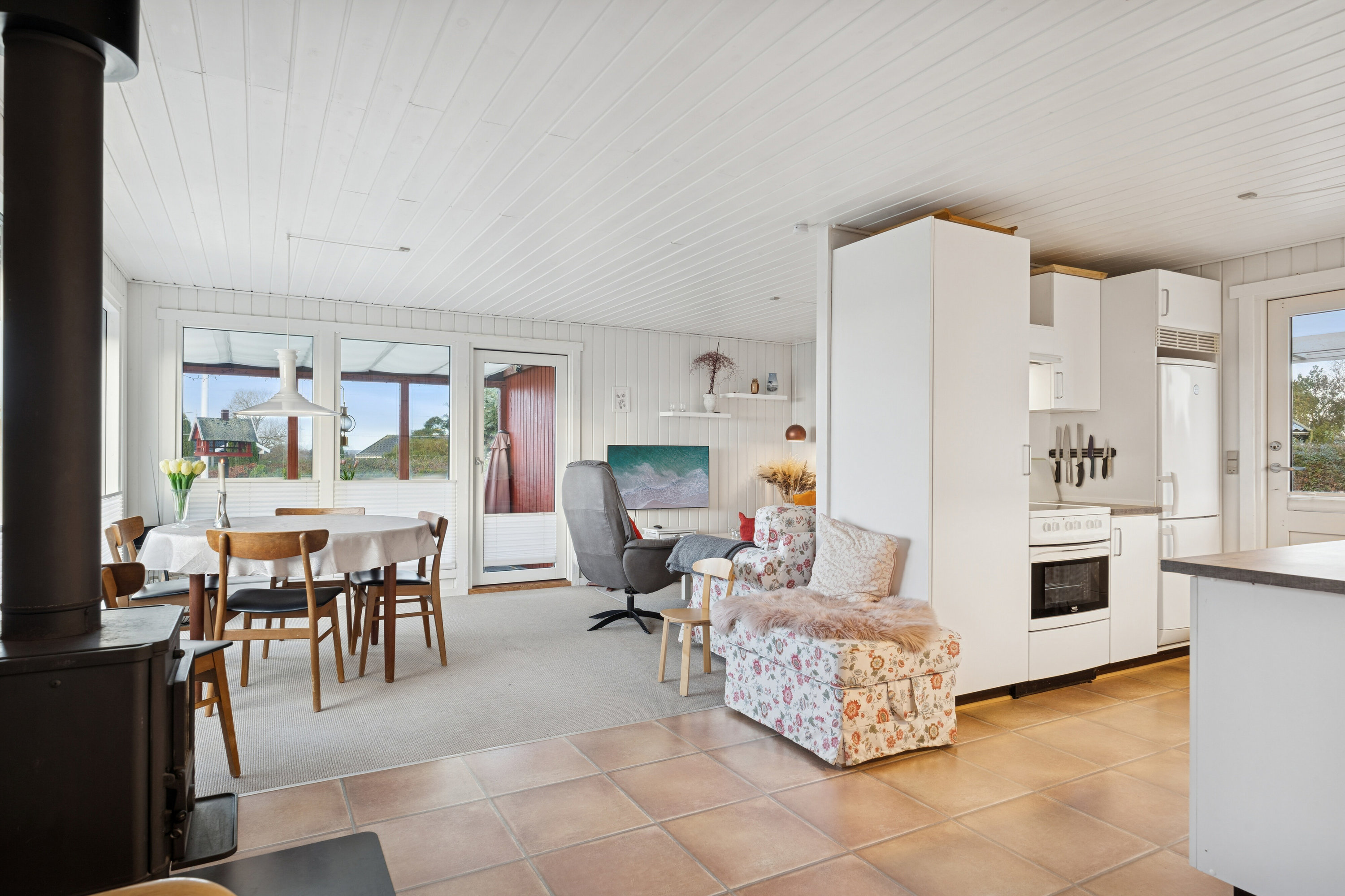 Fremhævet stue billede i fuldskærmstilstand. Billede af Sejlet 14, 4793 Bogø By