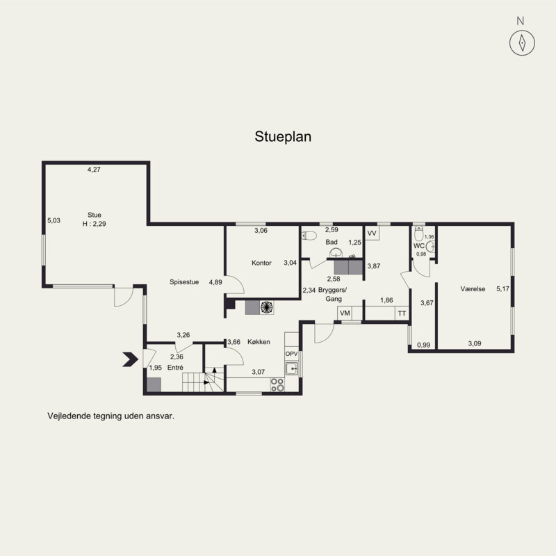 Plantegninger billede af Lunden 27, Aasum, 5320 Agedrup