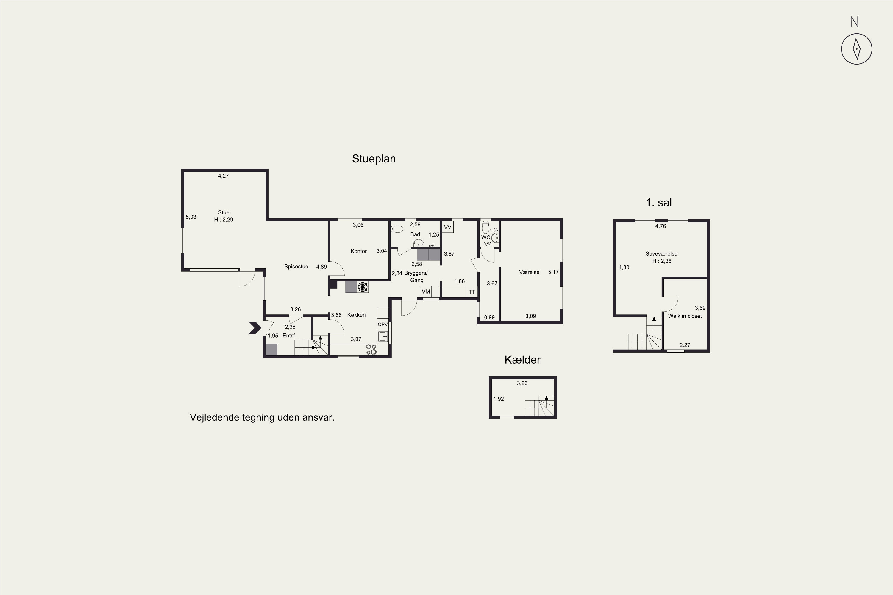 Plantegninger billede af Lunden 27, Aasum, 5320 Agedrup