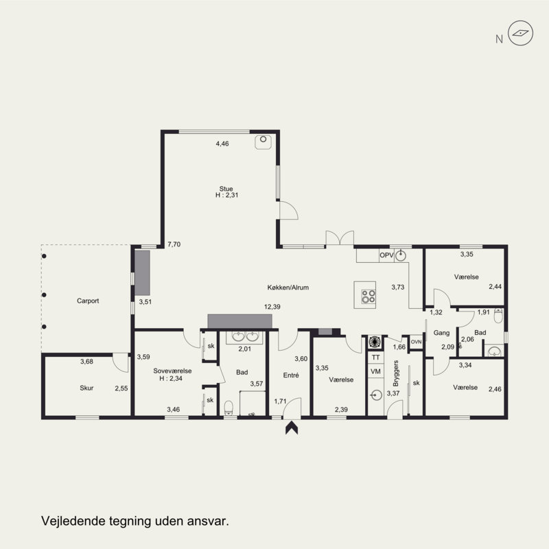 Plantegninger billede af Lindbjergparken 113, 6200 Aabenraa