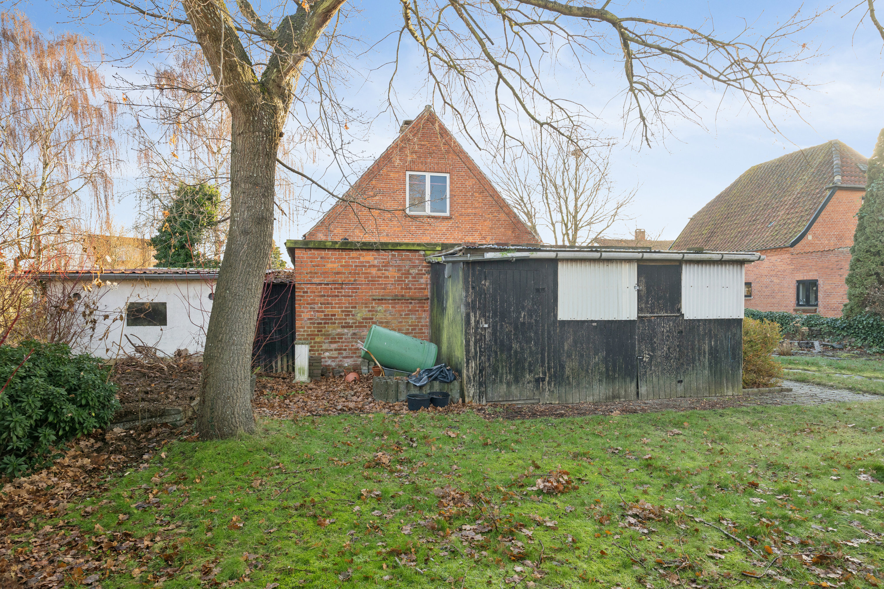 Fremhævet set fra haven billede i fuldskærmstilstand. Billede af Grundtvigs Alle 17, 4760 Vordingborg