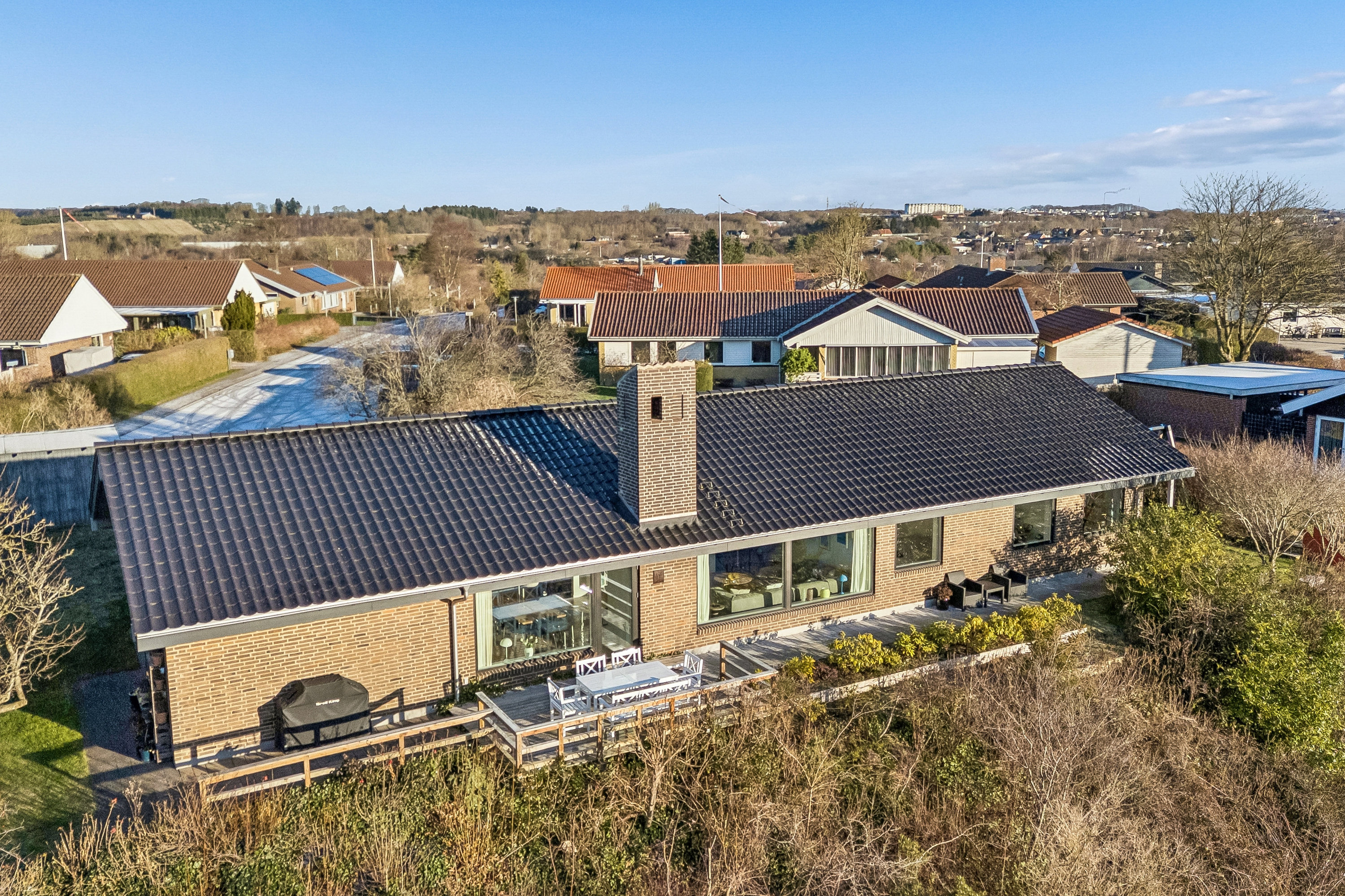 Villa: Ejendommen på Skrænten 19, Vrold, 8660 Skanderborg