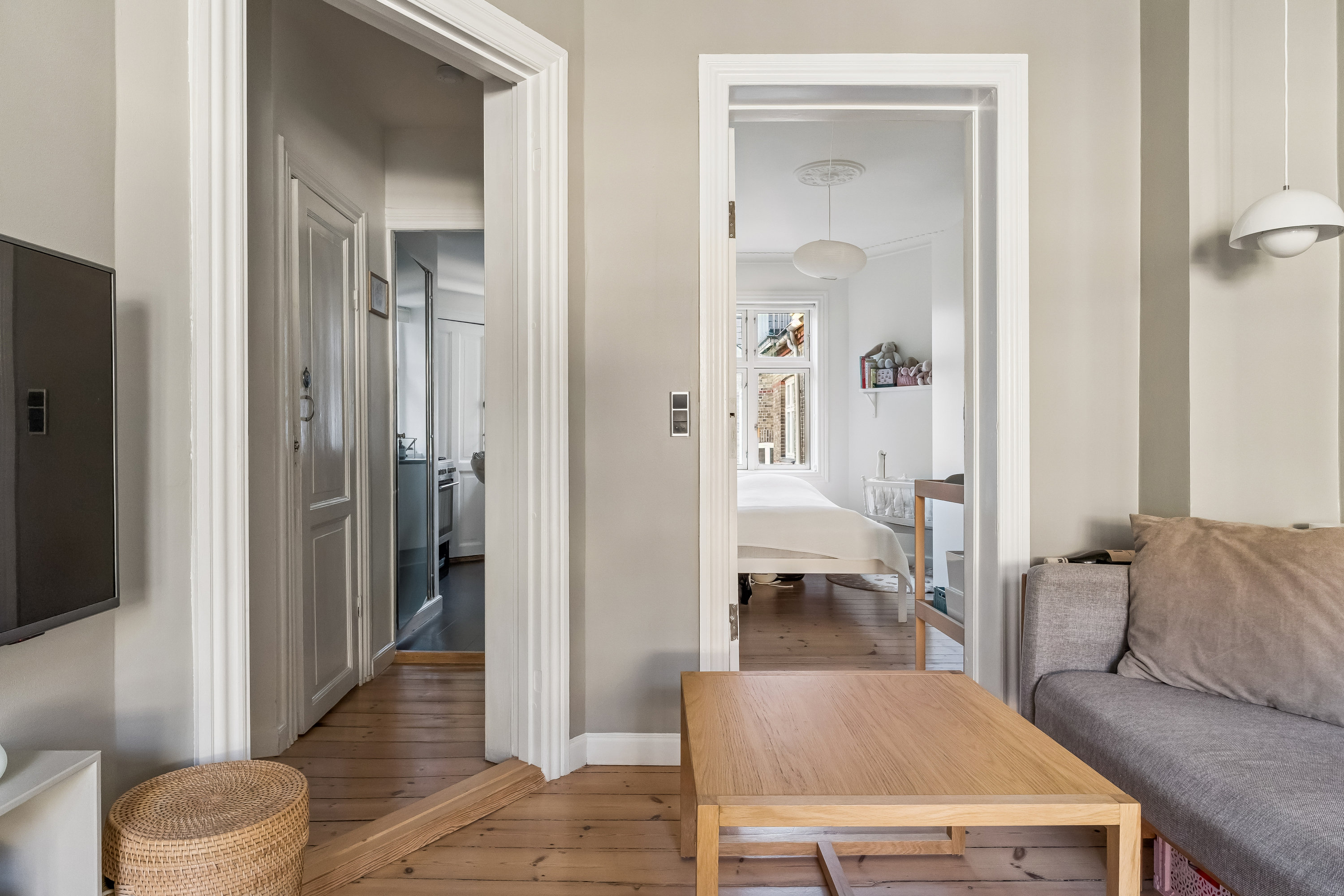 Fremhævet værelse billede i fuldskærmstilstand. Billede af Hjørringgade 13, 4. th., 2100 København Ø