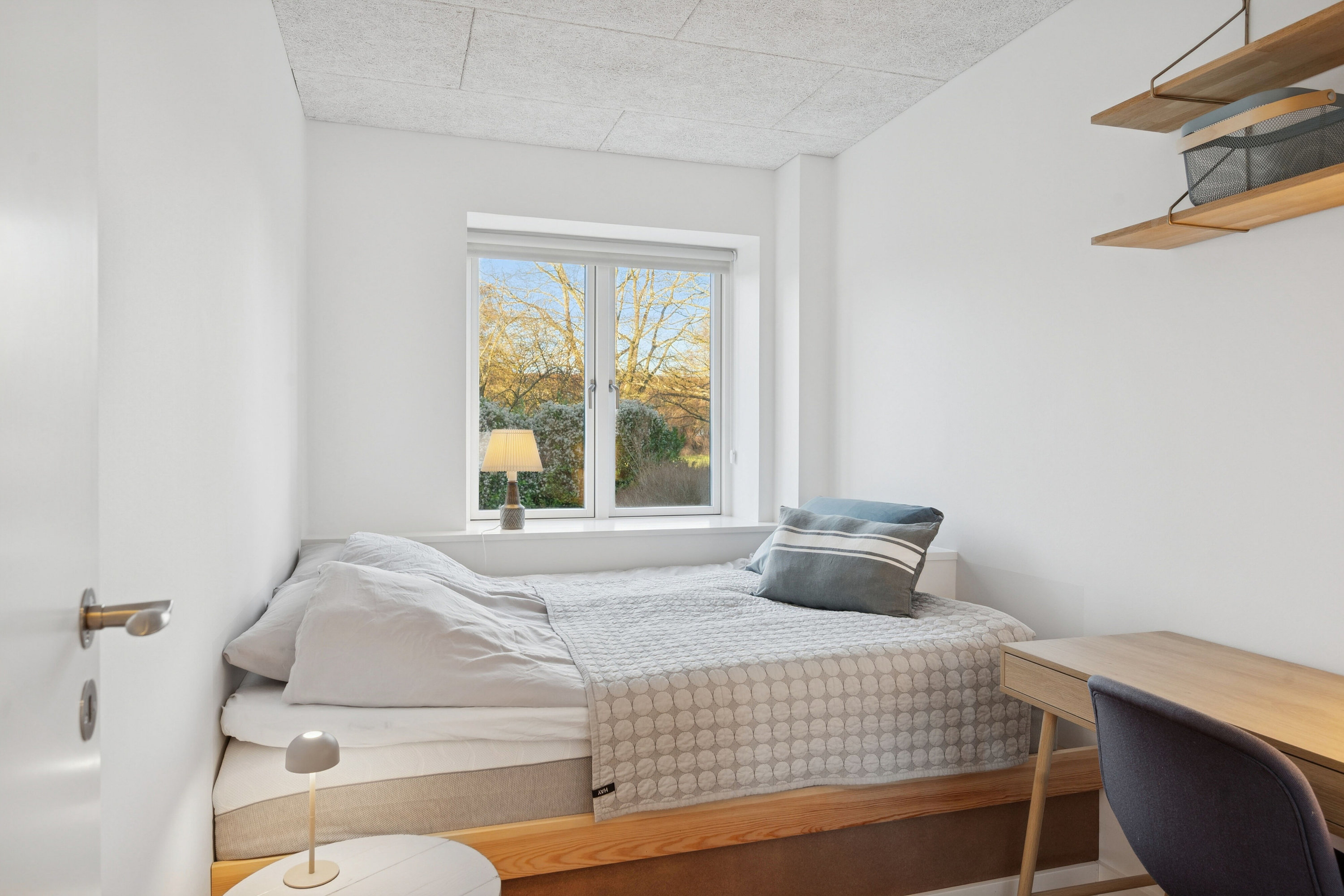 Fremhævet soveværelse billede i fuldskærmstilstand. Billede af Ulrikkenborg Alle 22, st.. tv., 2800 Kongens Lyngby