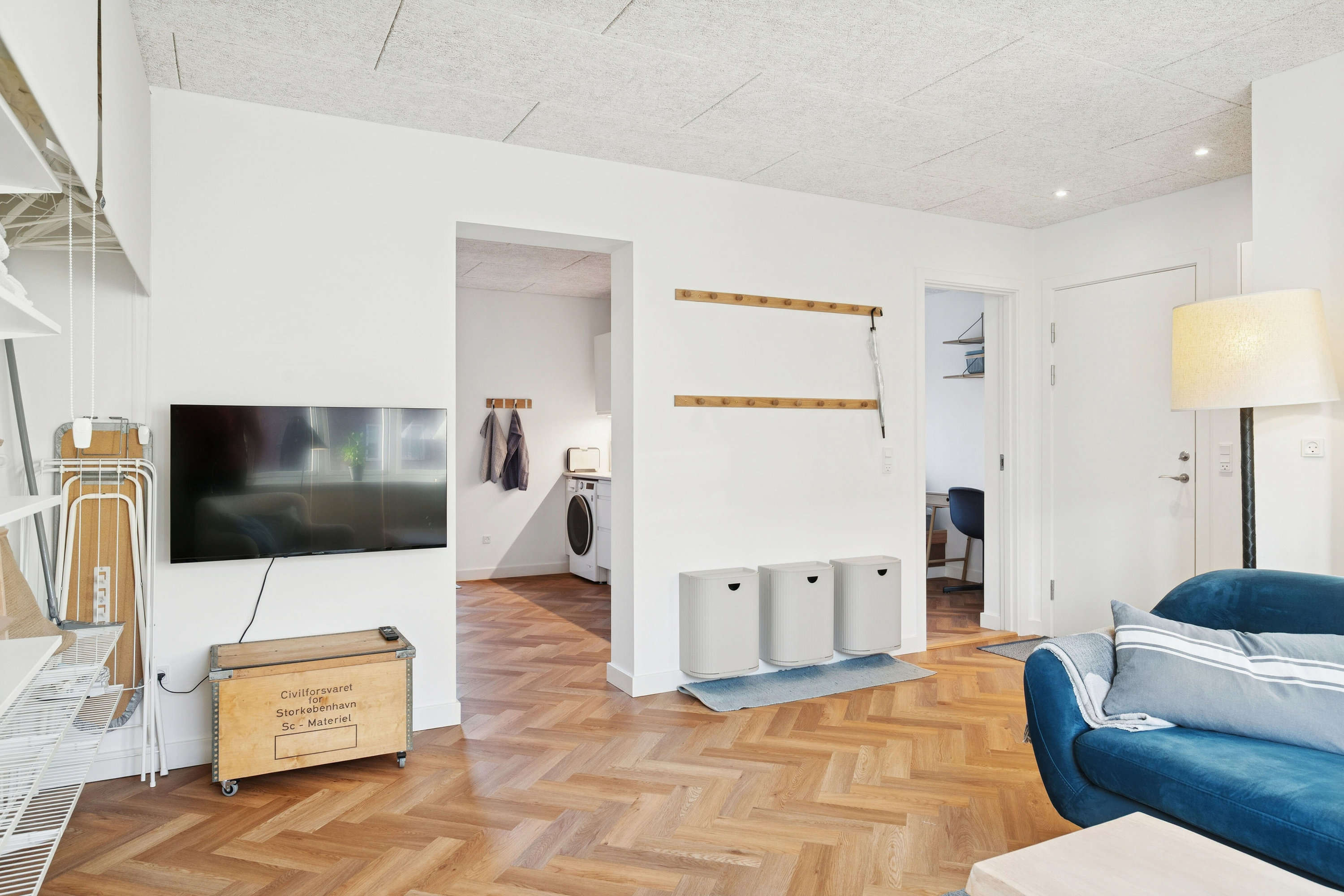 Fremhævet stue billede i fuldskærmstilstand. Billede af Ulrikkenborg Alle 22, st.. tv., 2800 Kongens Lyngby