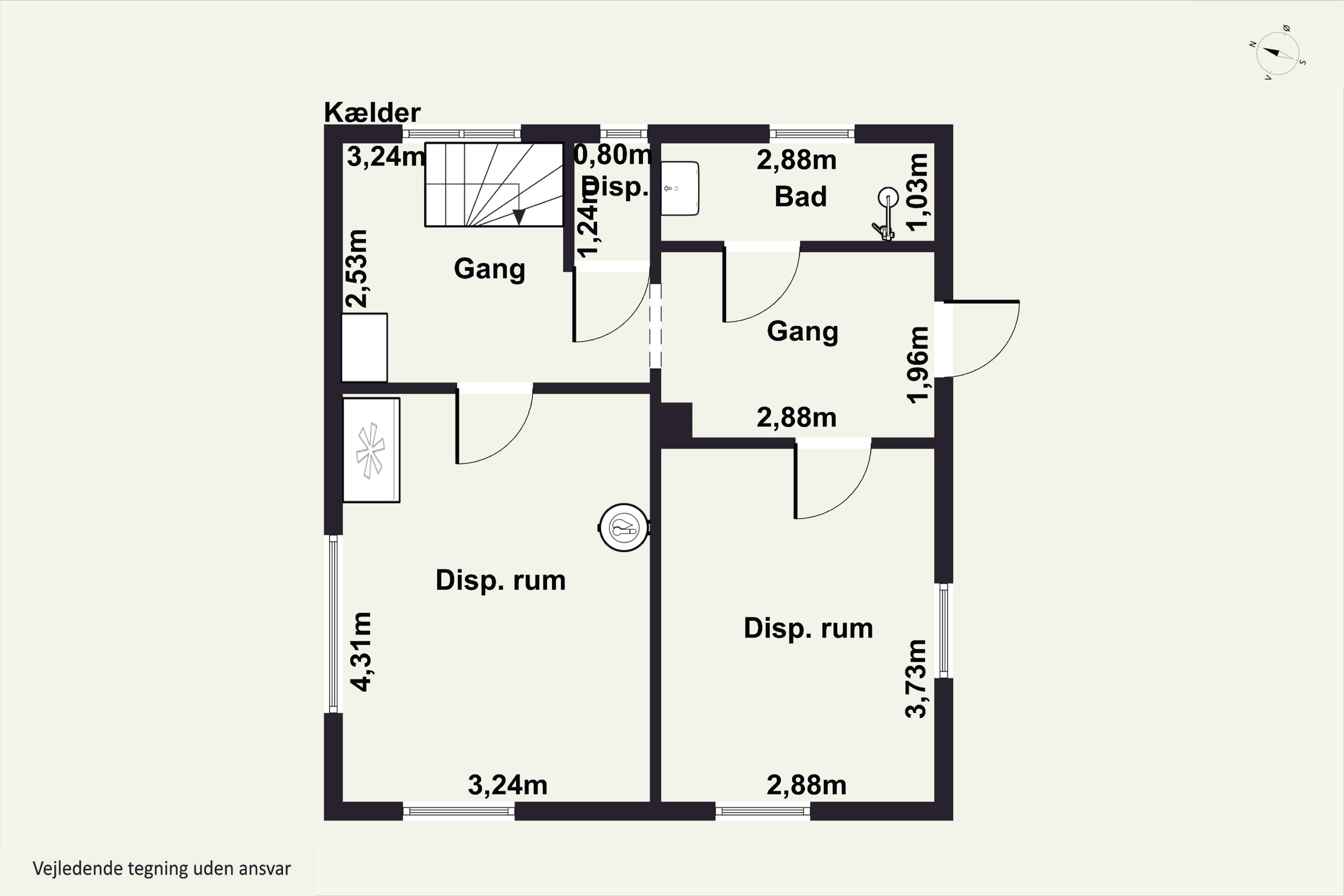 Plantegninger billede af Skæretvej 27, 5856 Ryslinge