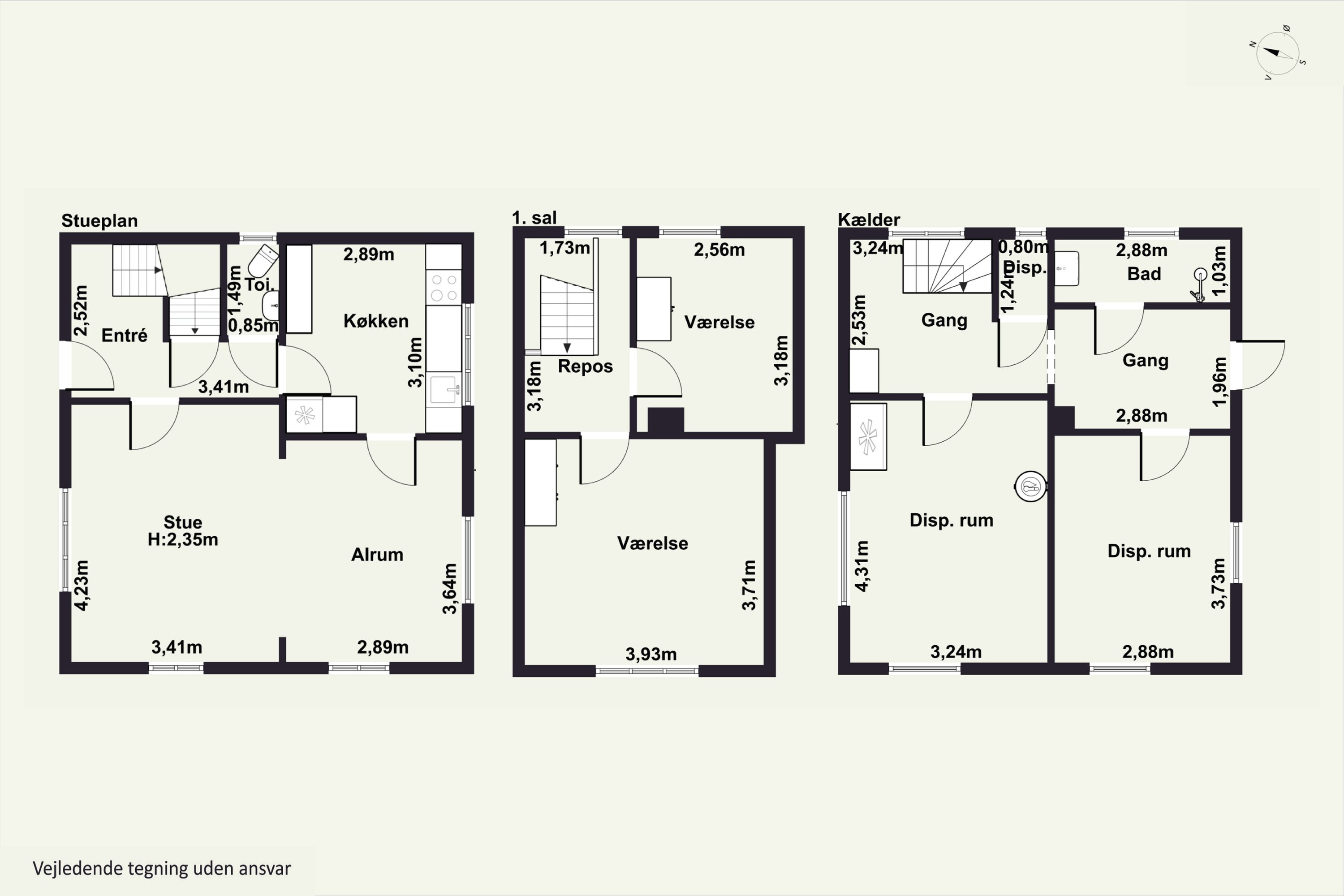 Plantegninger billede af Skæretvej 27, 5856 Ryslinge