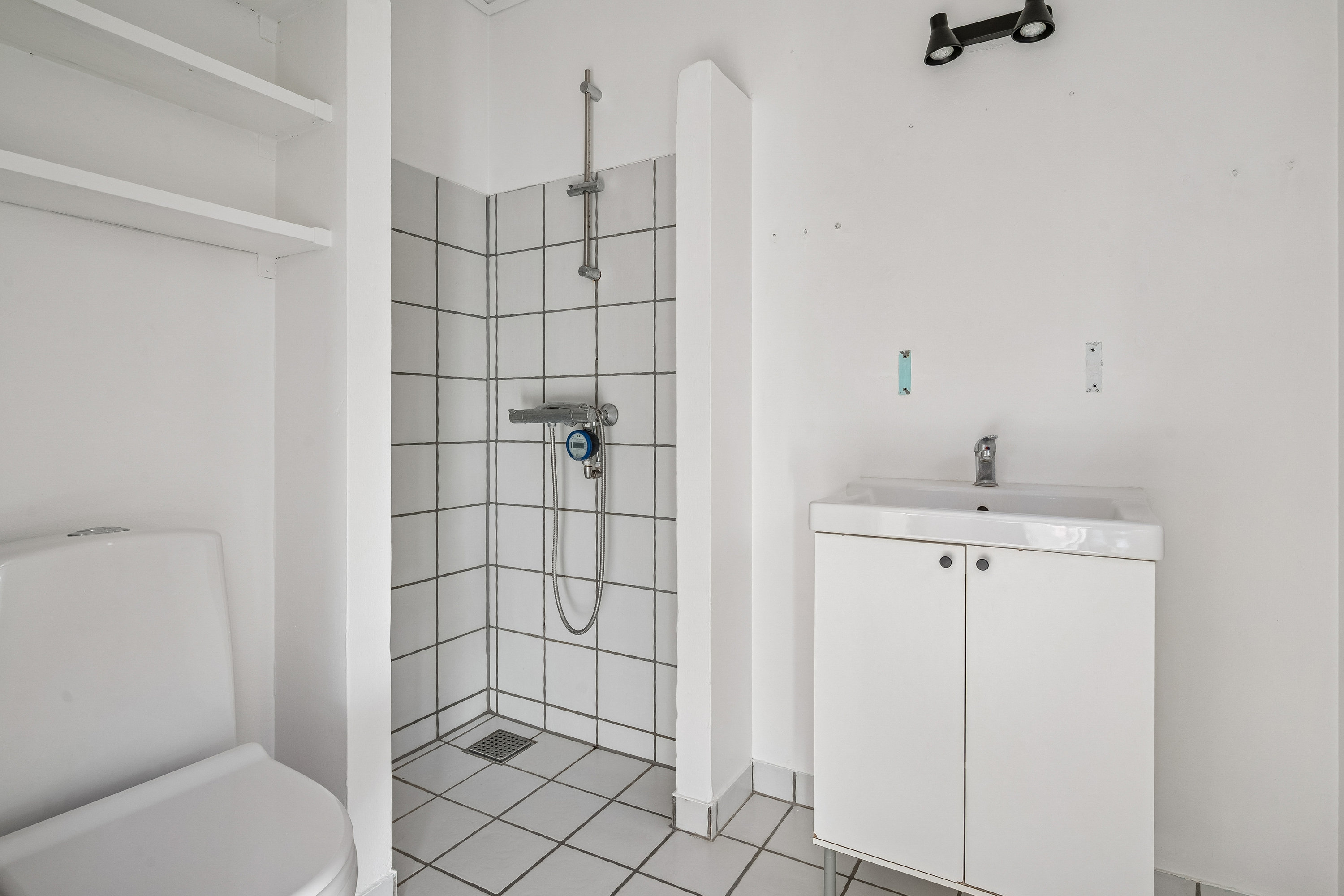 Fremhævet badeværelse billede i fuldskærmstilstand. Billede af Nørre Allé 42P, 8000 Aarhus C